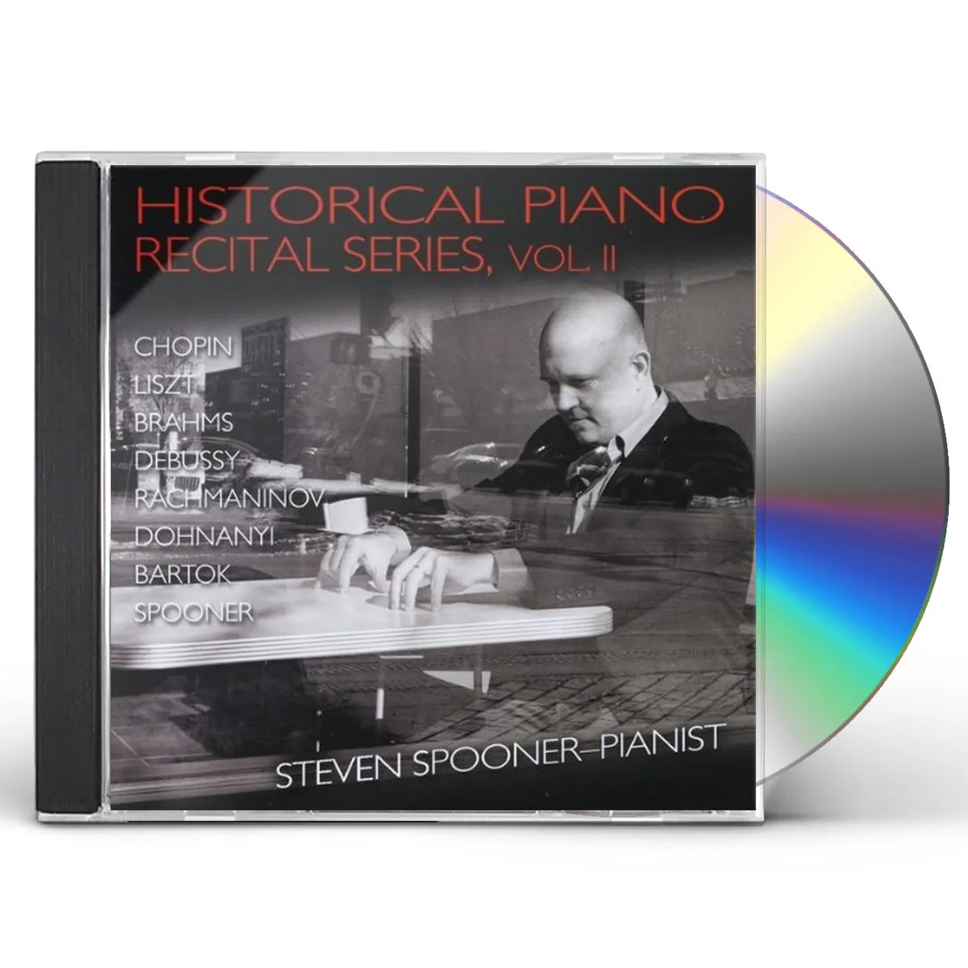 Steven Spooner HISTORICAL PIANO RECITAL SERIES VOL. 2 CD