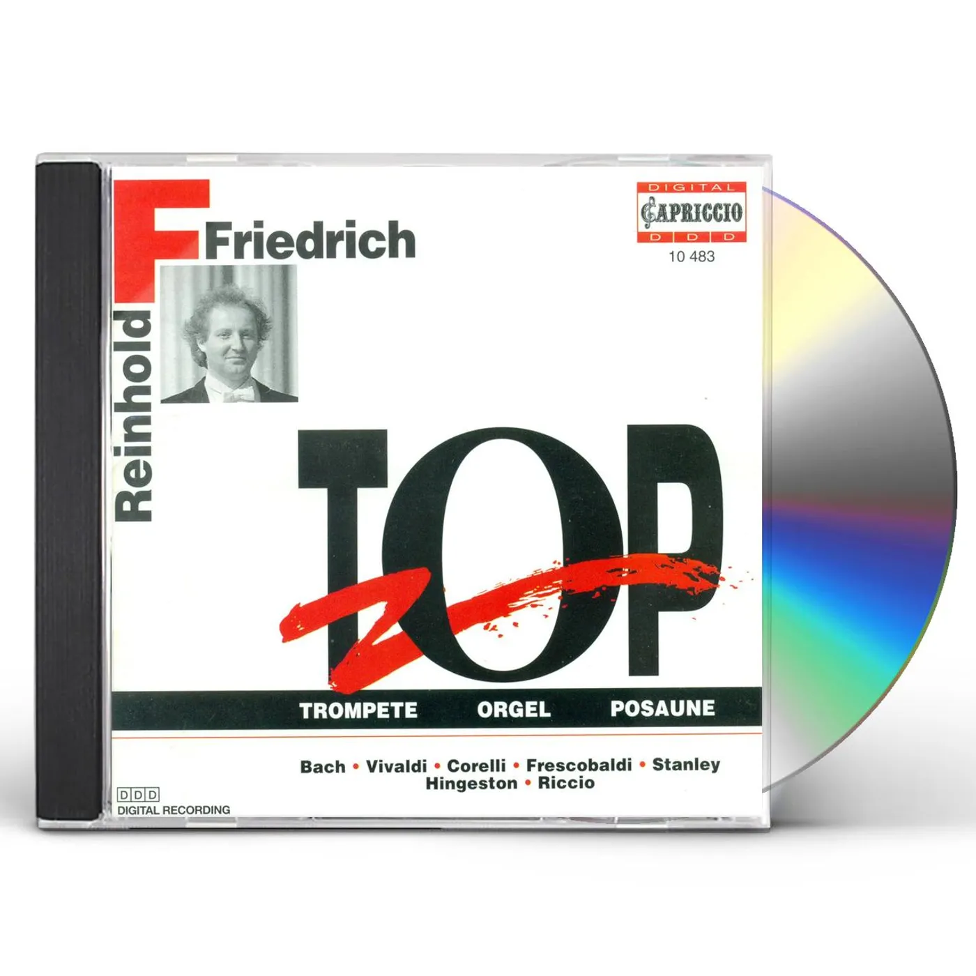 Reinhold Friedrich TRUMPET-ORGAN-TROMBONE CD