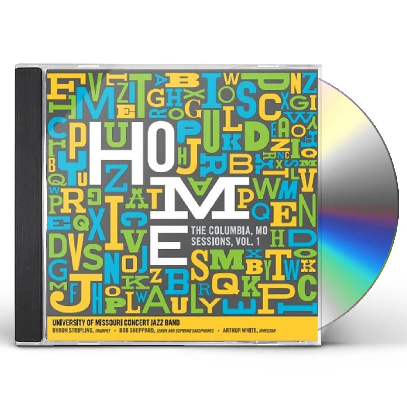University of Missouri Concert Jazz Band HOME: THE COLUMBIA MO SESSIONS VOL. 1 CD
