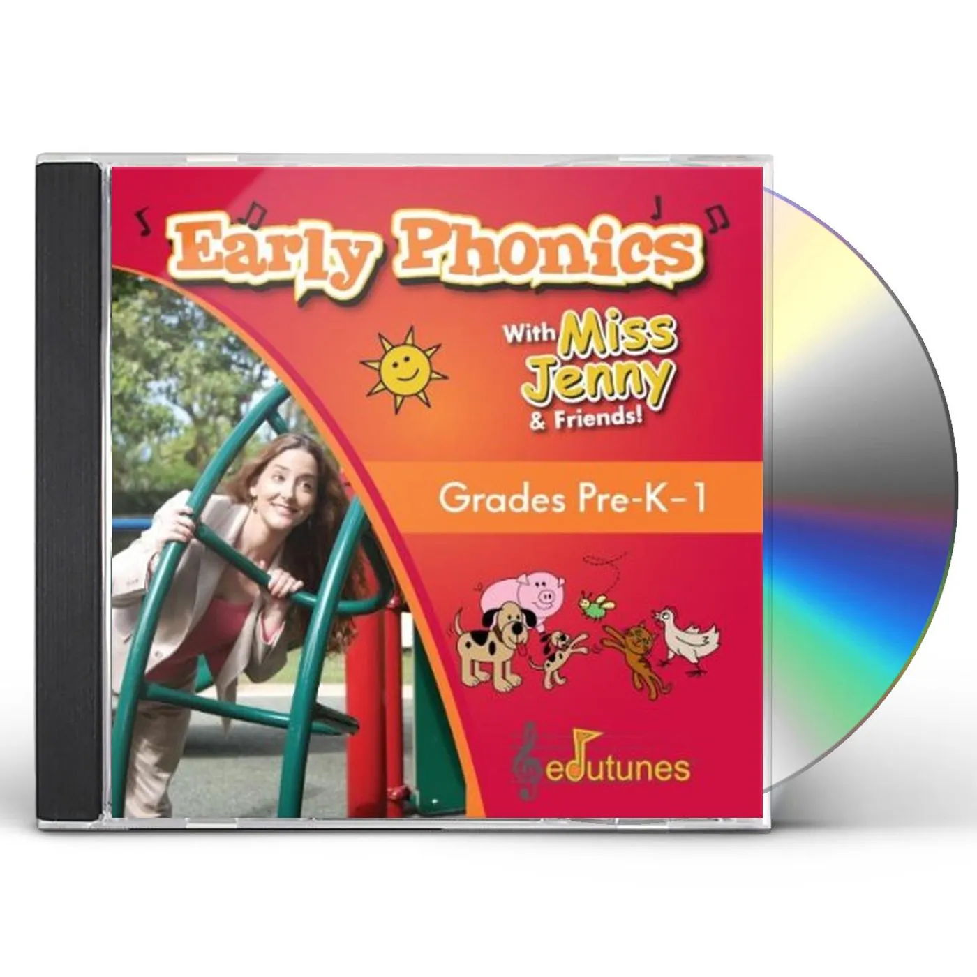 EARLY PHONICS WITH MISS JENNY & FRIENDS CD