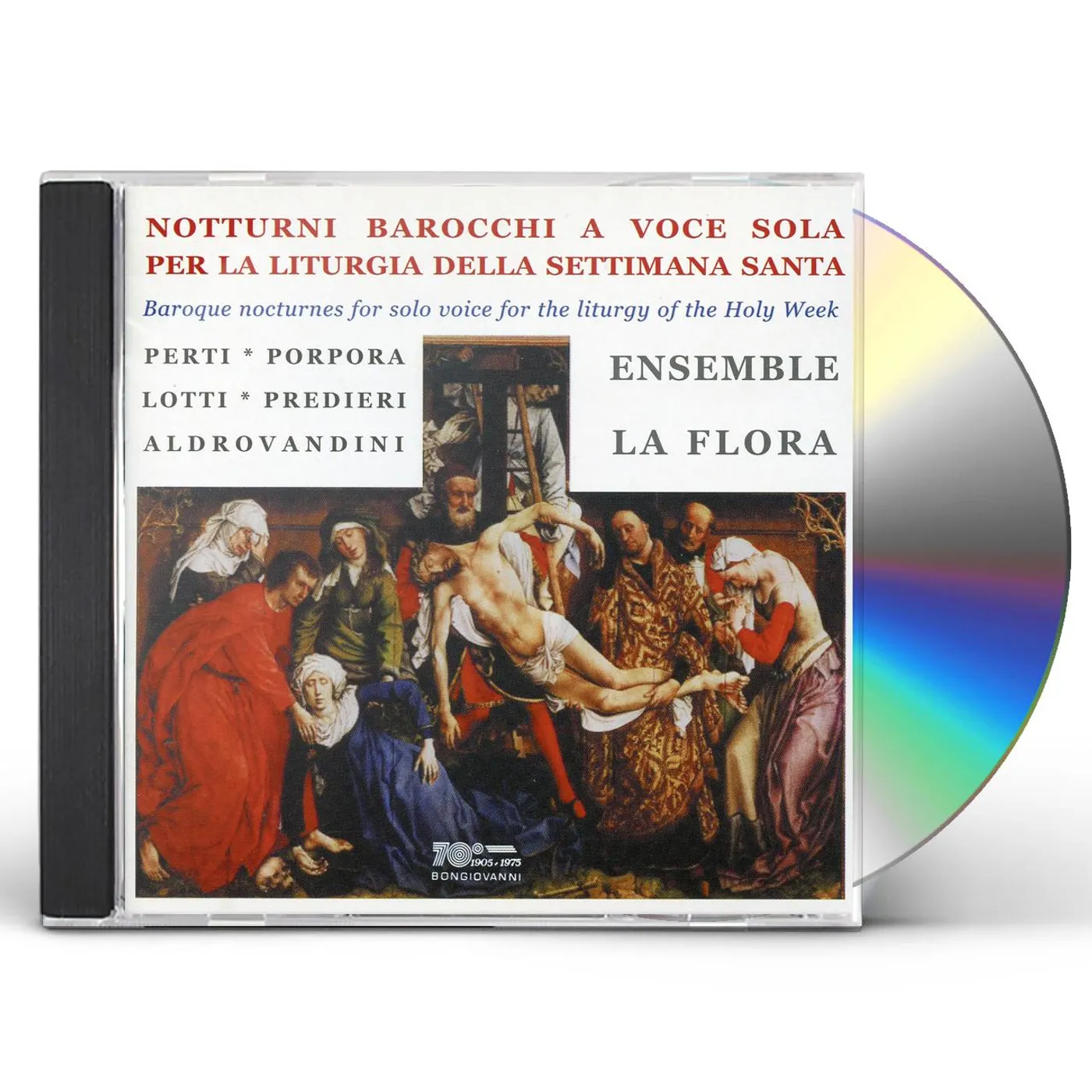 Ensemble La Flora BAROQUE NOCTURNES FOR SOLO VOICE CD