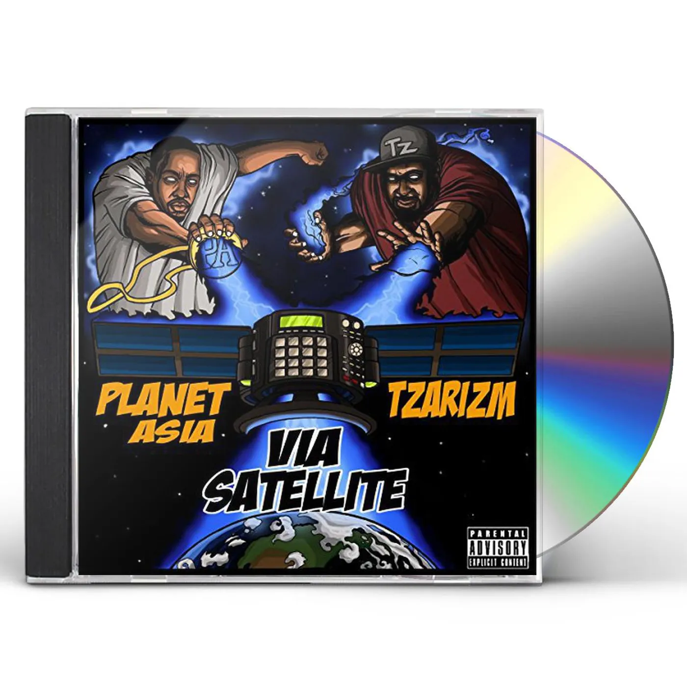 Planet Asia & TzariZM VIA SATELLITE CD