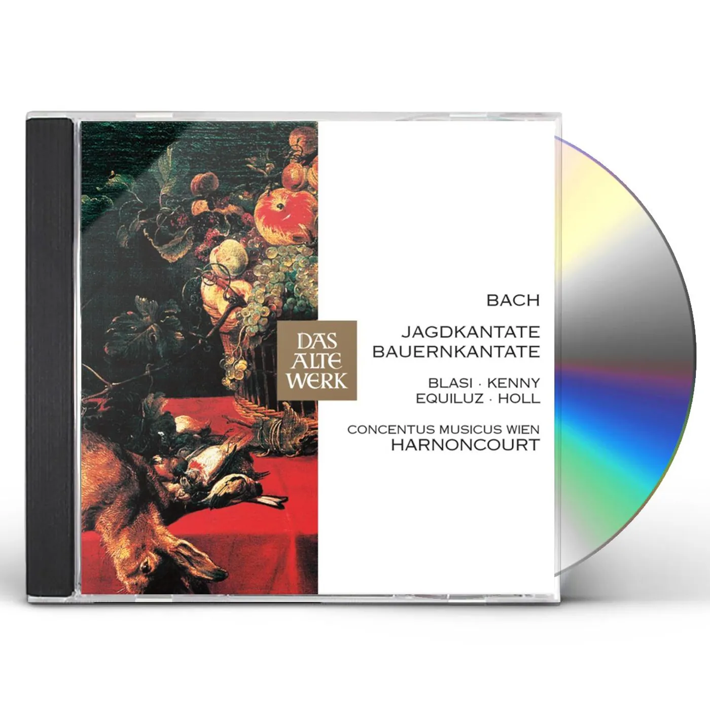 Nikolaus Harnoncourt BACH: JAGDKANTATE BWV 208 / BAUERNKANTATE BWX 212 CD