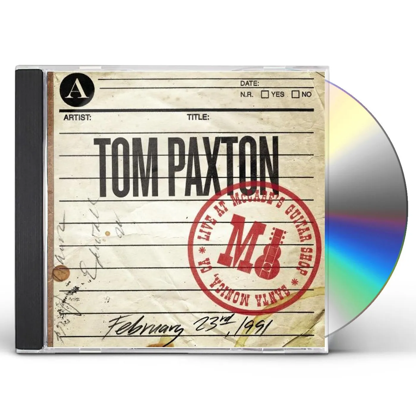 Tom Paxton LIVE AT MCCABE'S GUITAR SHOP CD