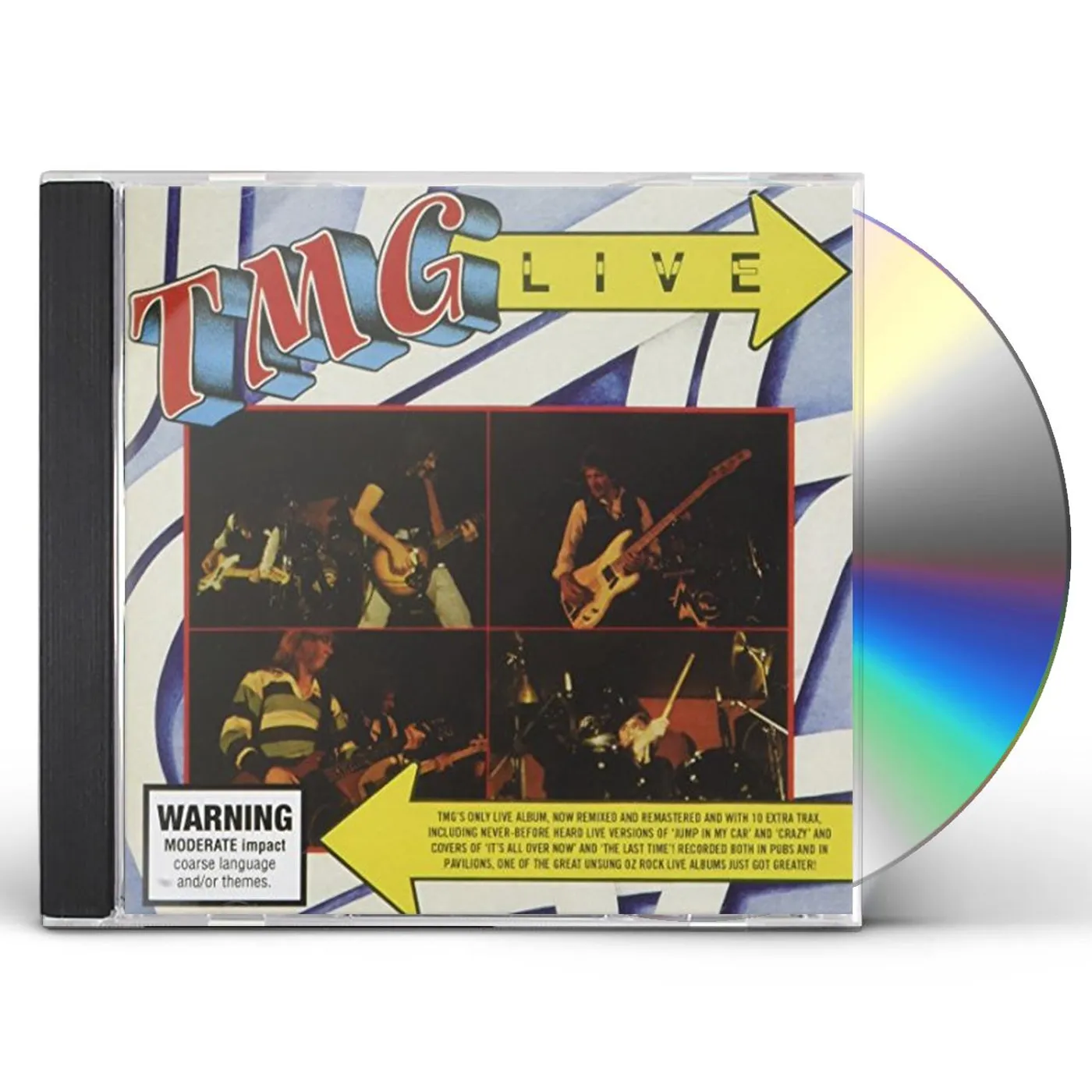 Ted Mulry Gang TMG LIVE CD