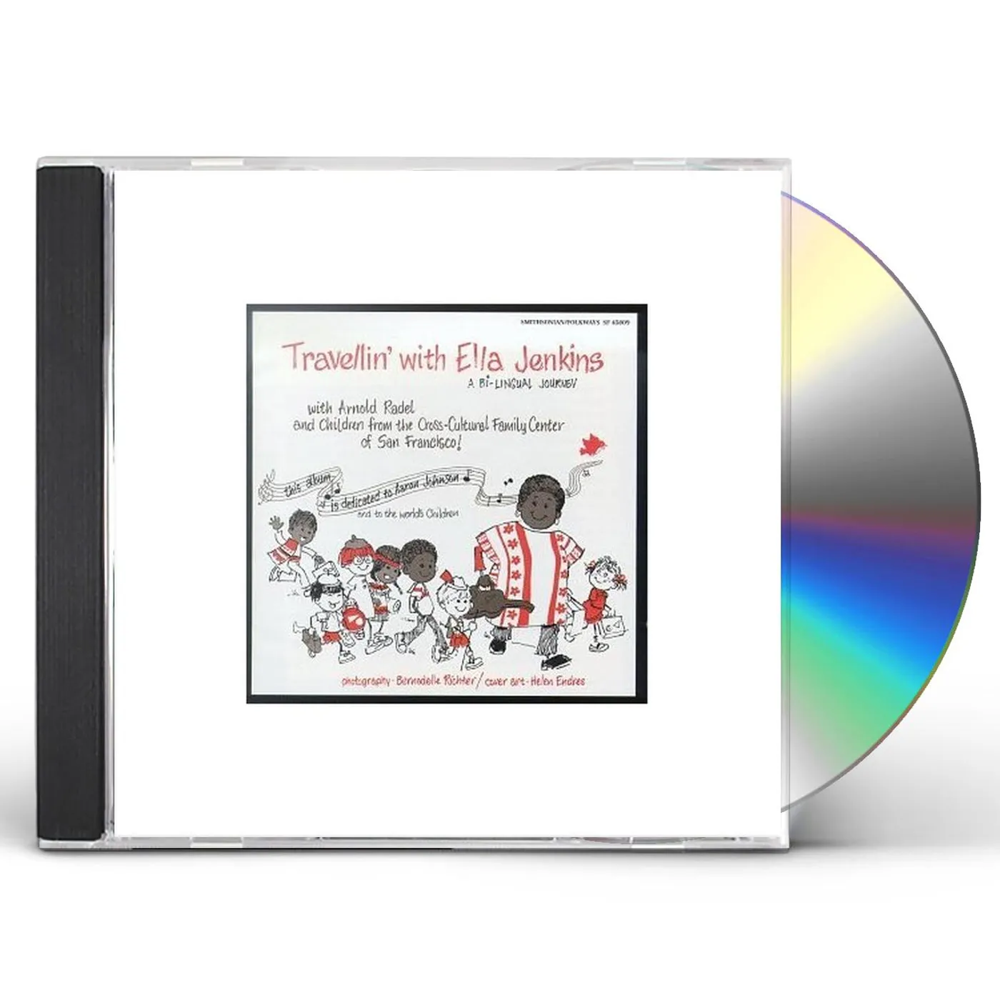 Ella Jenkins TRAVELLIN BILINGUAL JOURNEY CD