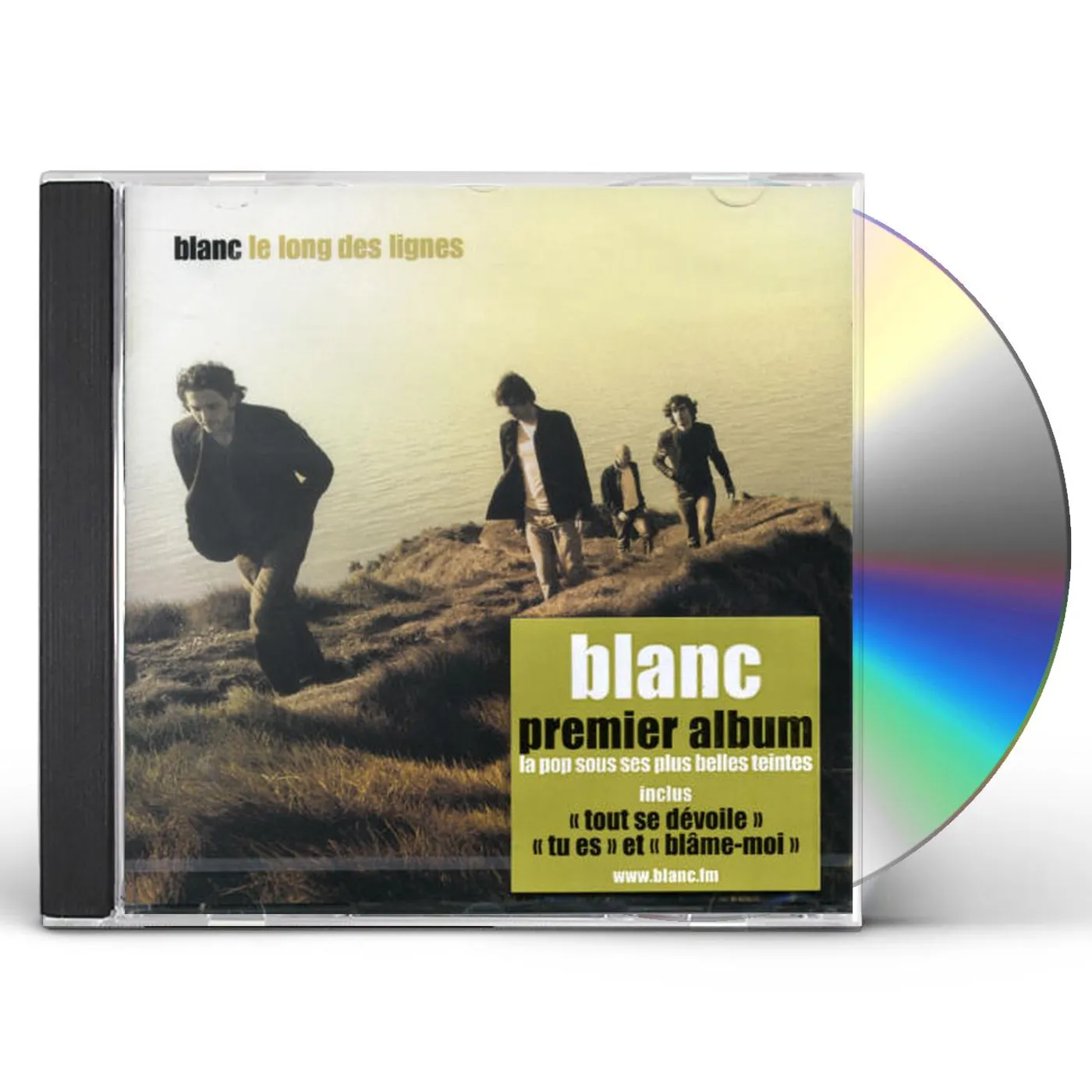 BLANc LE LONG DES LIGNES CD