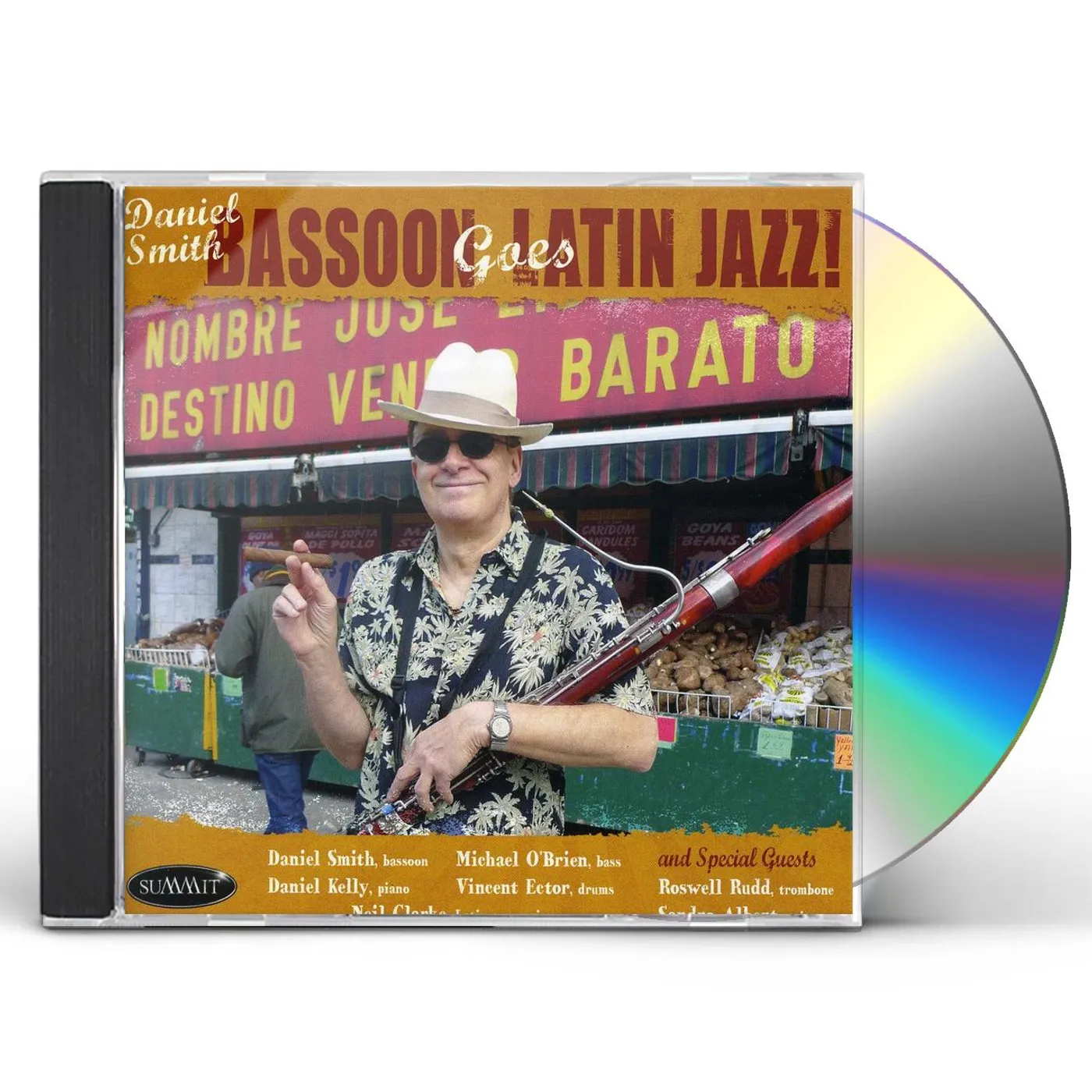 Daniel Smith BASSOON GOES LATIN-JAZZ CD