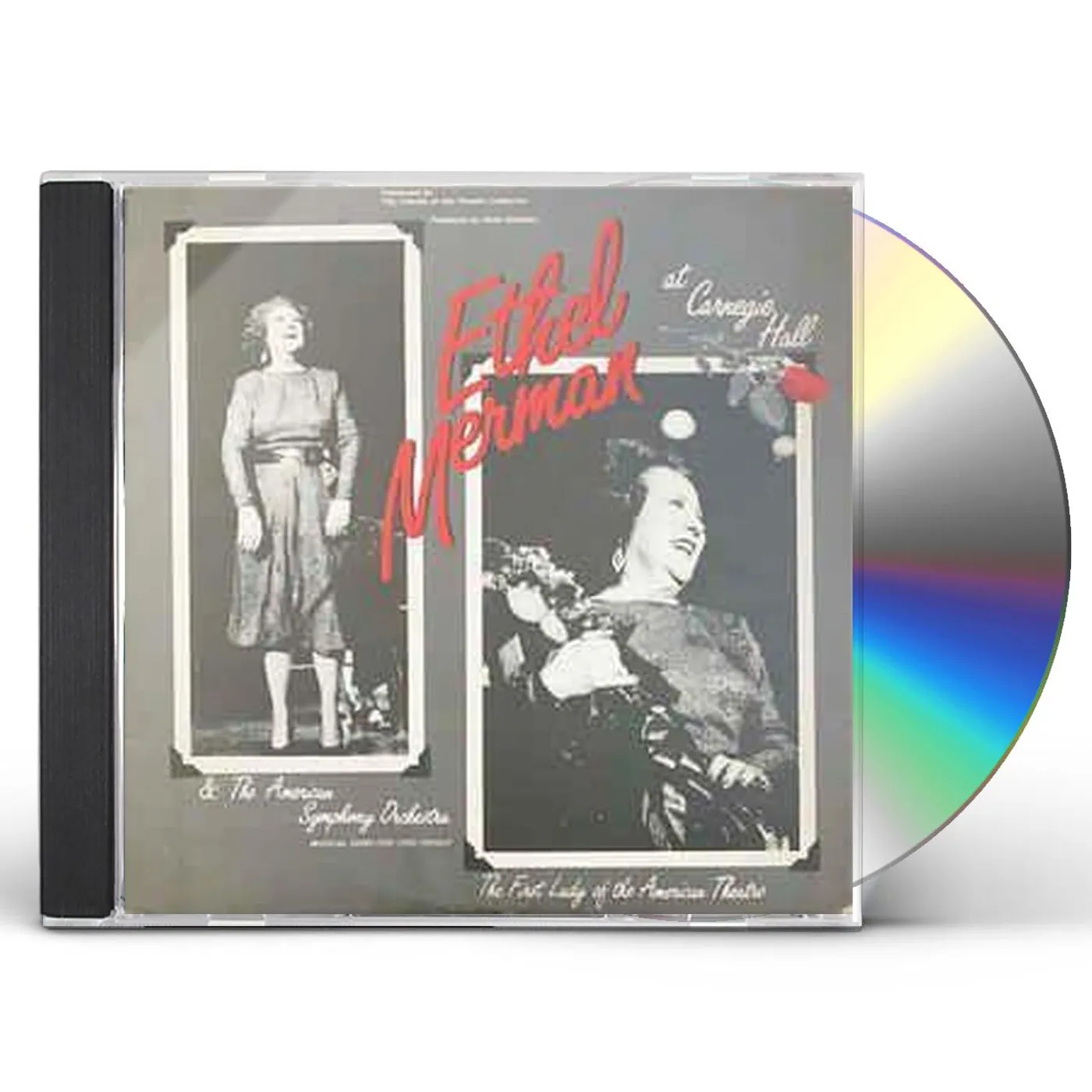 Ethel Merman MERMAN AT CARNEGIE HALL 1982 CD