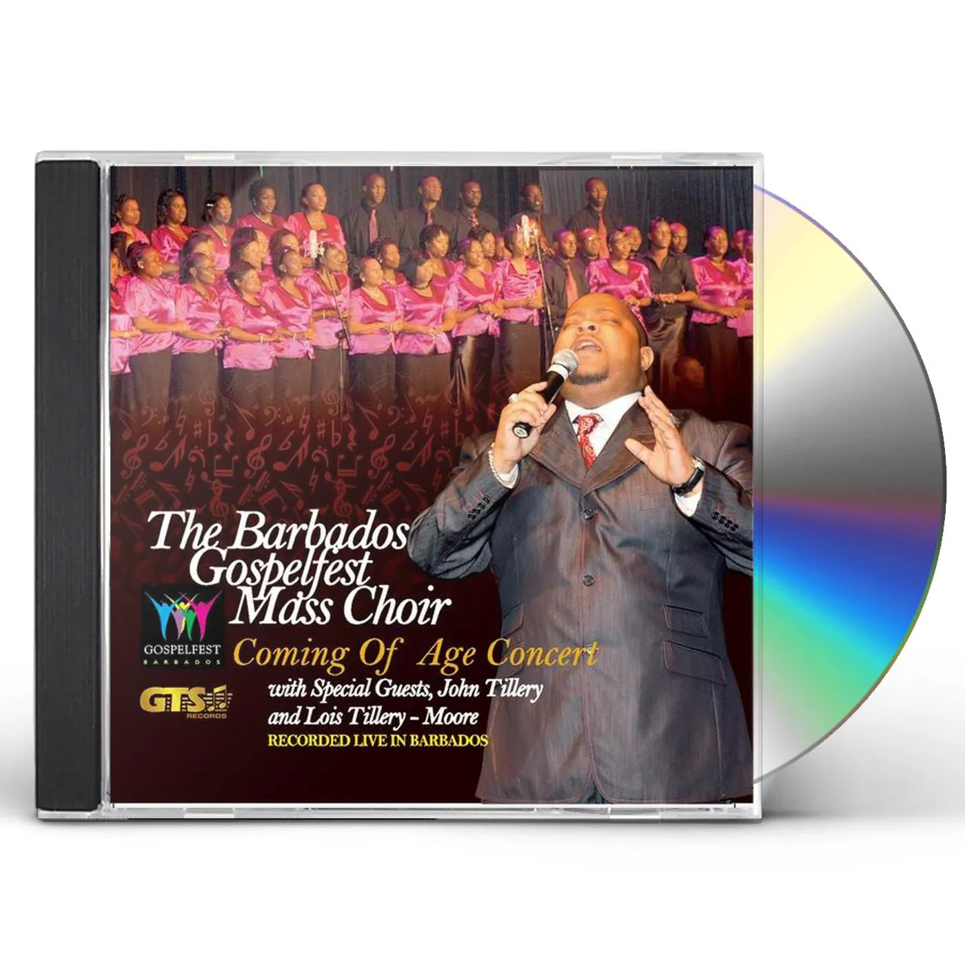 Barbados Gospelfest Mass Choir COMING OF AGE CONCERT CD
