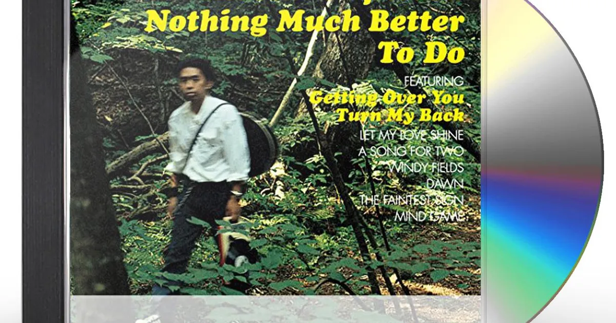 Nothing Much Better To Do　Deluxe Edition Hiroshi Fujiwara NOTHING MUCH BETTER TO DO: DELUXE EDITION CD
