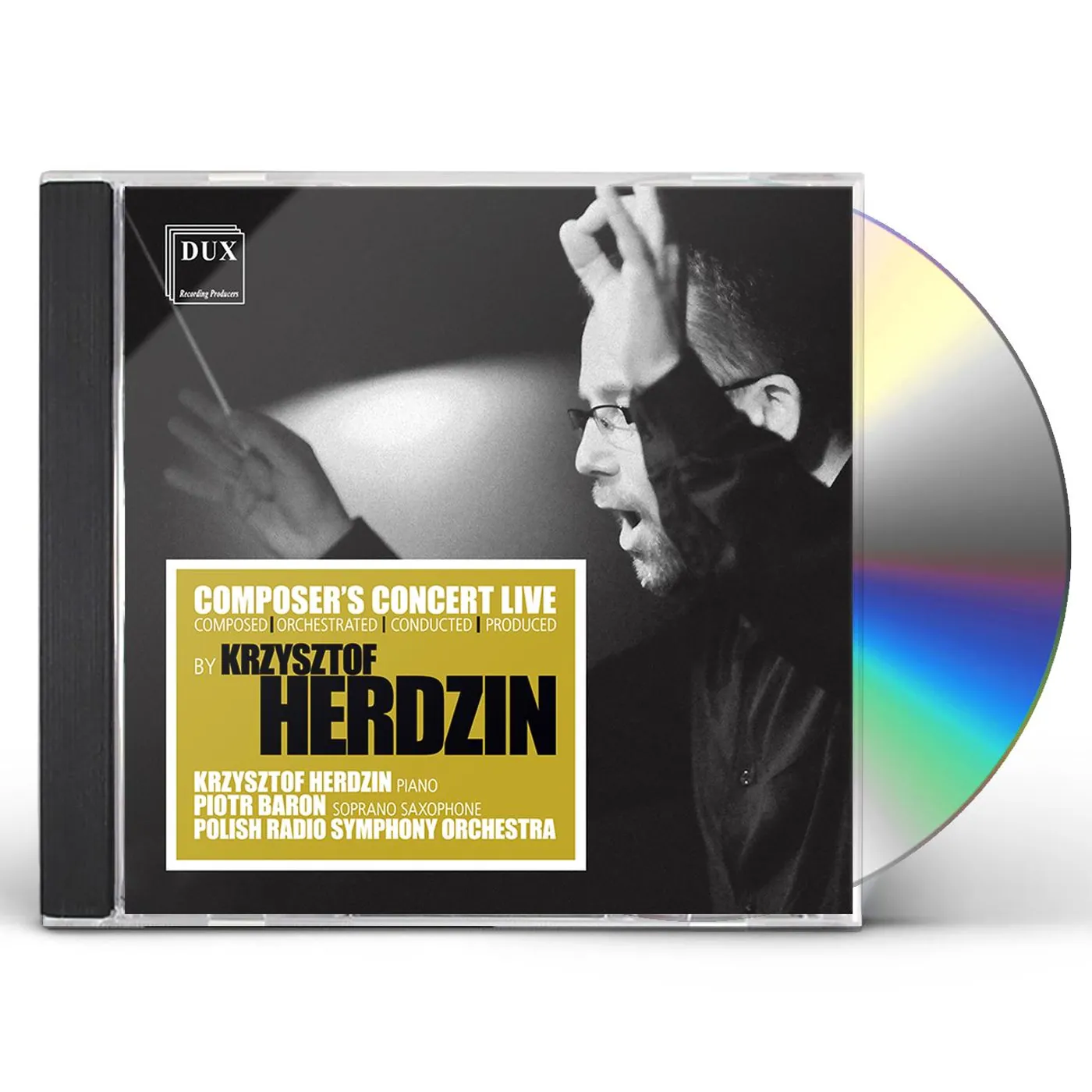 Krzysztof Herdzin HERDZIN, CONCERTINO FOR PIANO & ORCHESTRA + OTHER WORKS CD