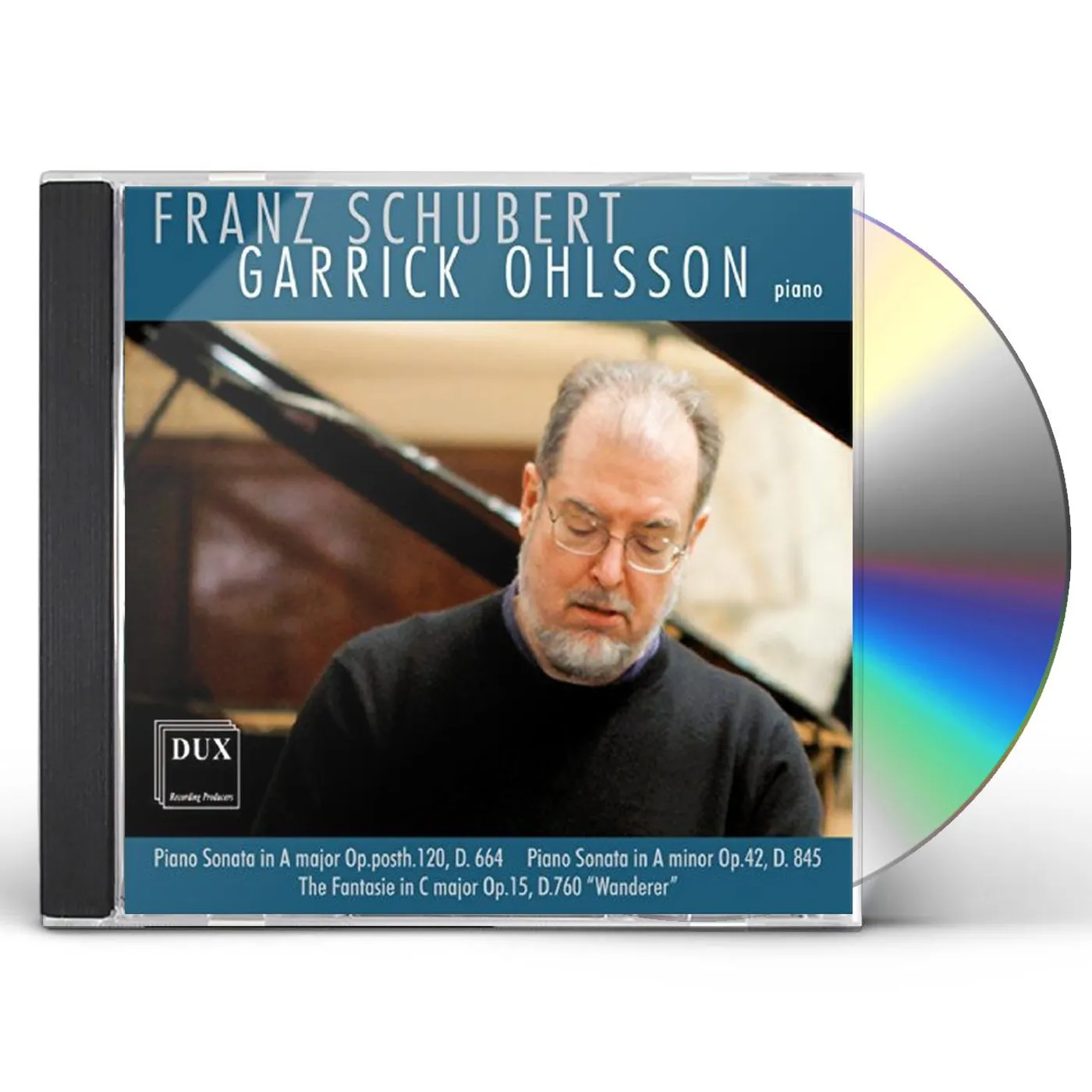 GARRICK OHLSSON PLAYS FRANZ SCHUBERT CD
