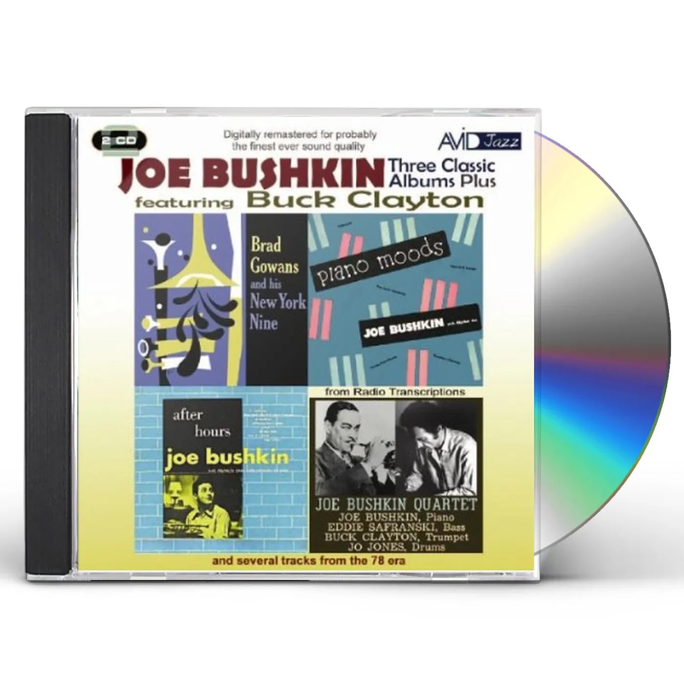 Joe Bushkin AFTER HOUR / PIANO MOODS CD