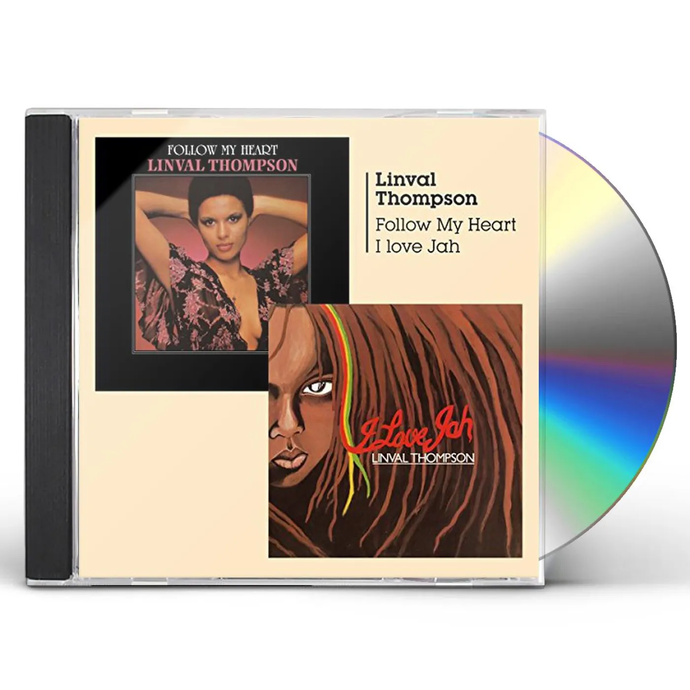 Linval Thompson FOLLOW MY HEART / I LOVE JAH CD