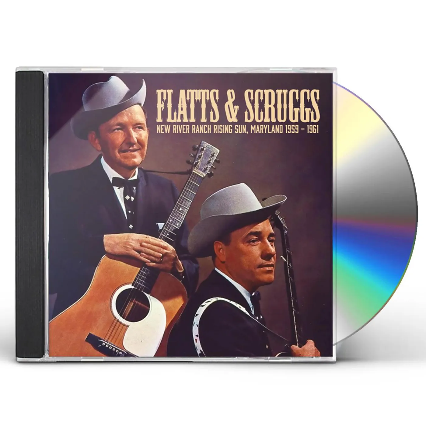 Foggy Mountain Boys (Flatt and Scruggs) NEW RIVER RANCH RISING SUN MARYLAND 1959-1961 CD