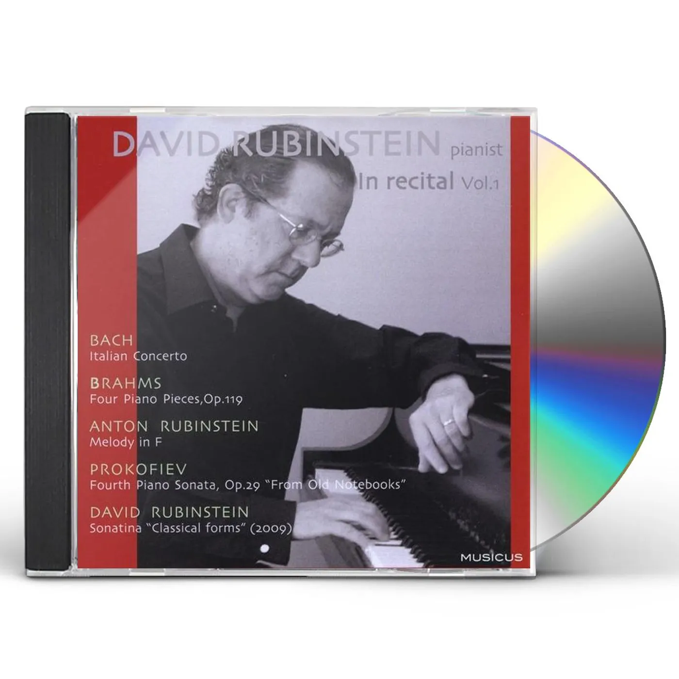 David Rubinstein IN RECITAL 1 CD