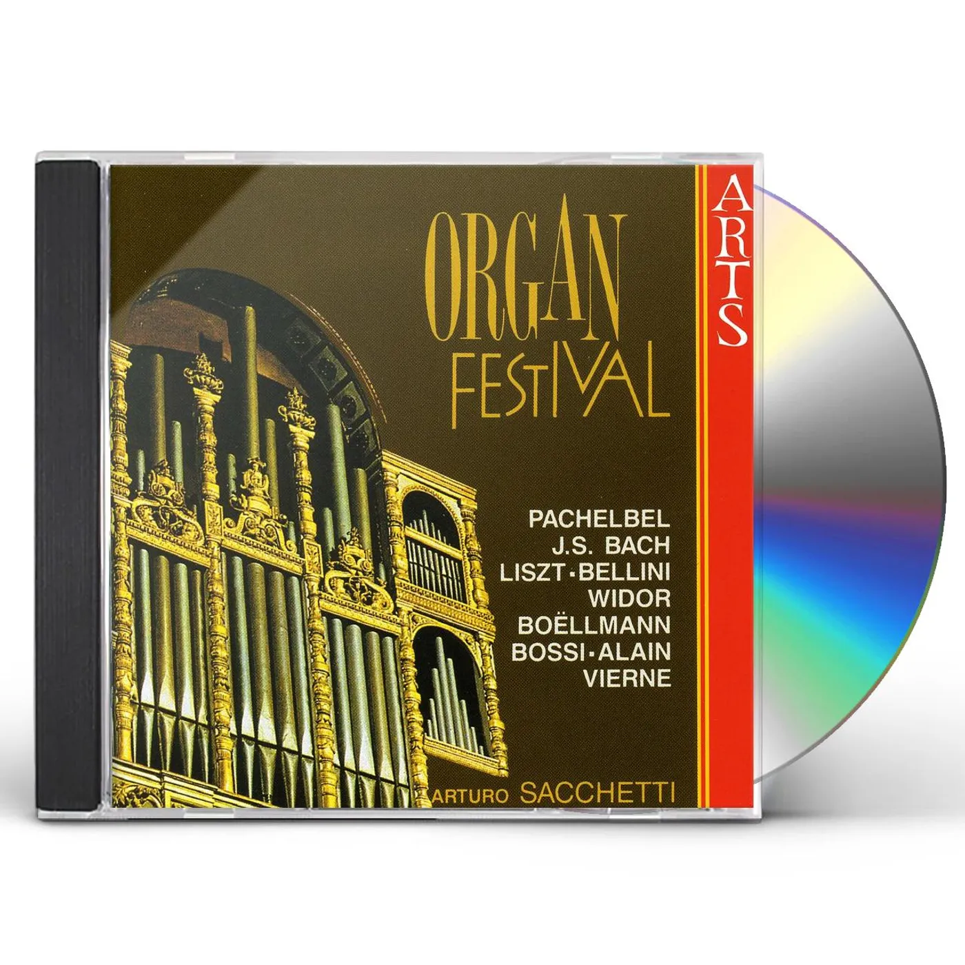 Arturo Sacchetti ORGAN FESTIVAL CD
