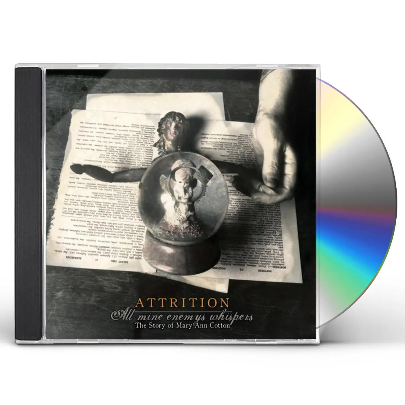 Attrition ALL MINE ENEMYS WHISPERS (STORY OF MARY ANN COTTON CD