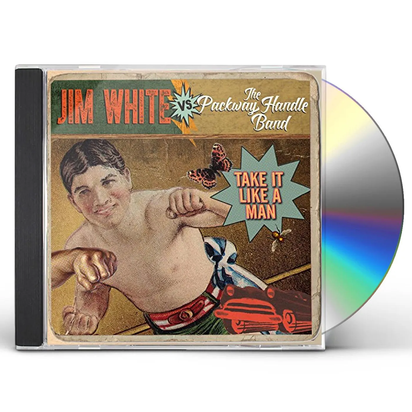 Jim White vs. The Packway Handle Band TAKE IT LIKE A MAN CD