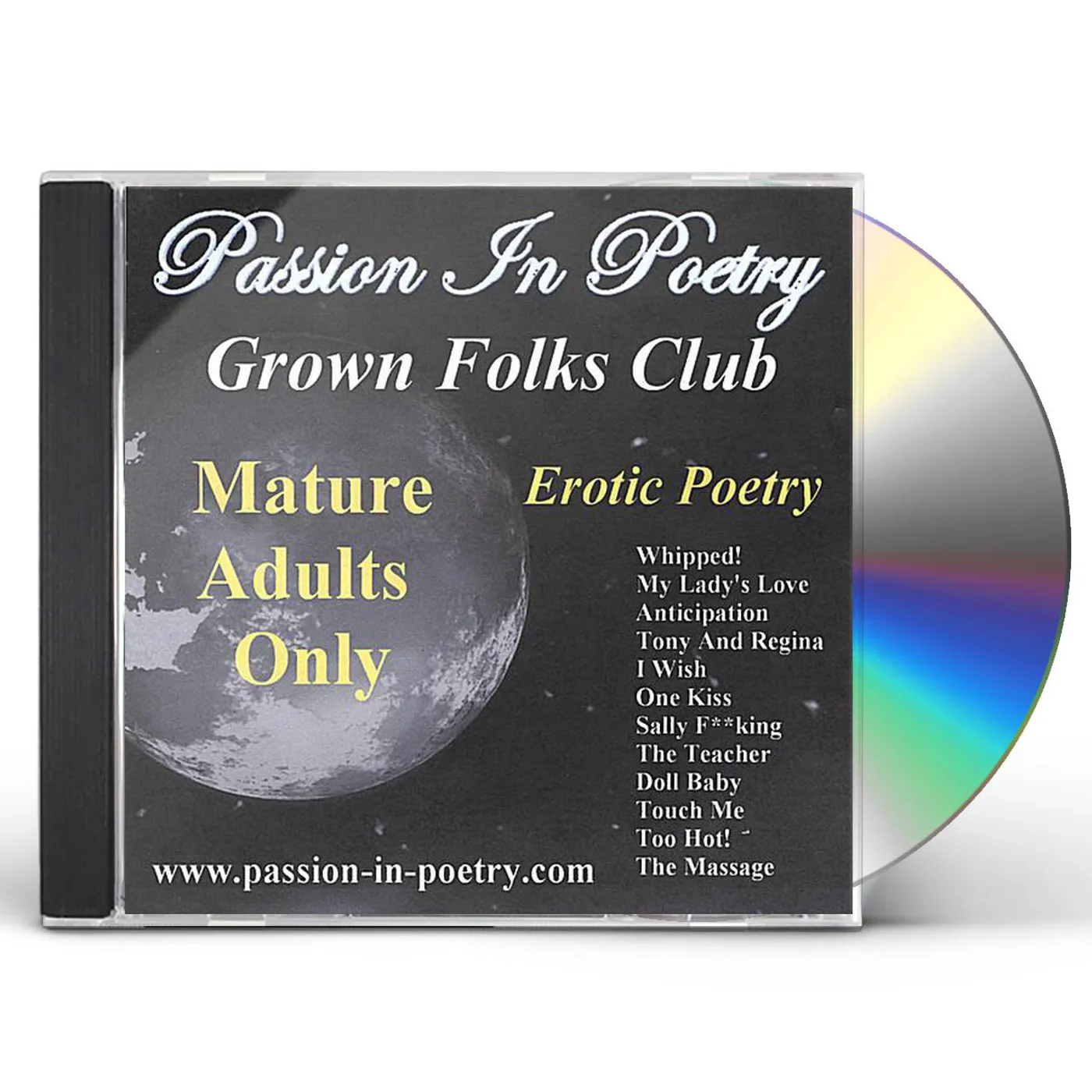 Tracy Williams PASSION IN POETRY/GROWN FOLKS CLUB/MATURE ADULTS O CD