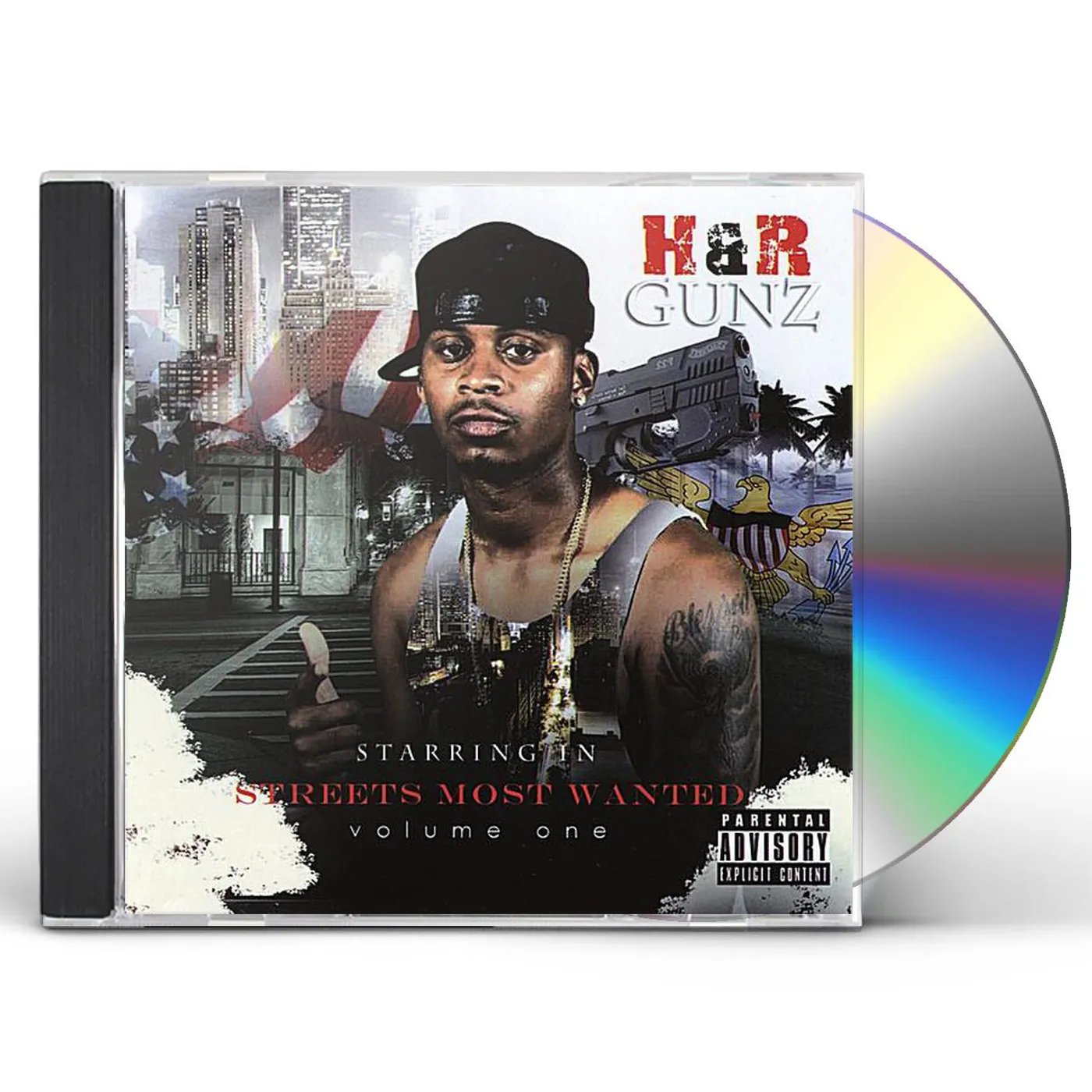 H & R Gunz STREETS MOST WANTED 1 CD