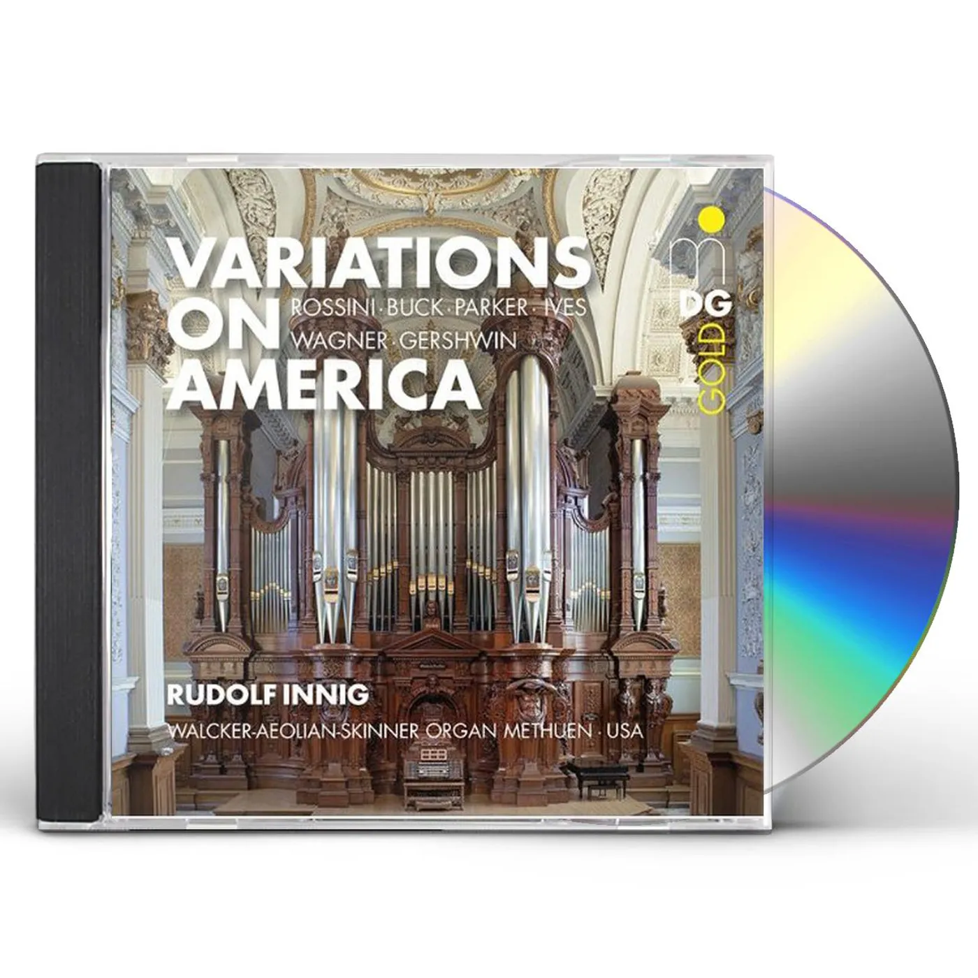 Rudolf Innig AMERICAN ORGAN MUSIC Super Audio CD