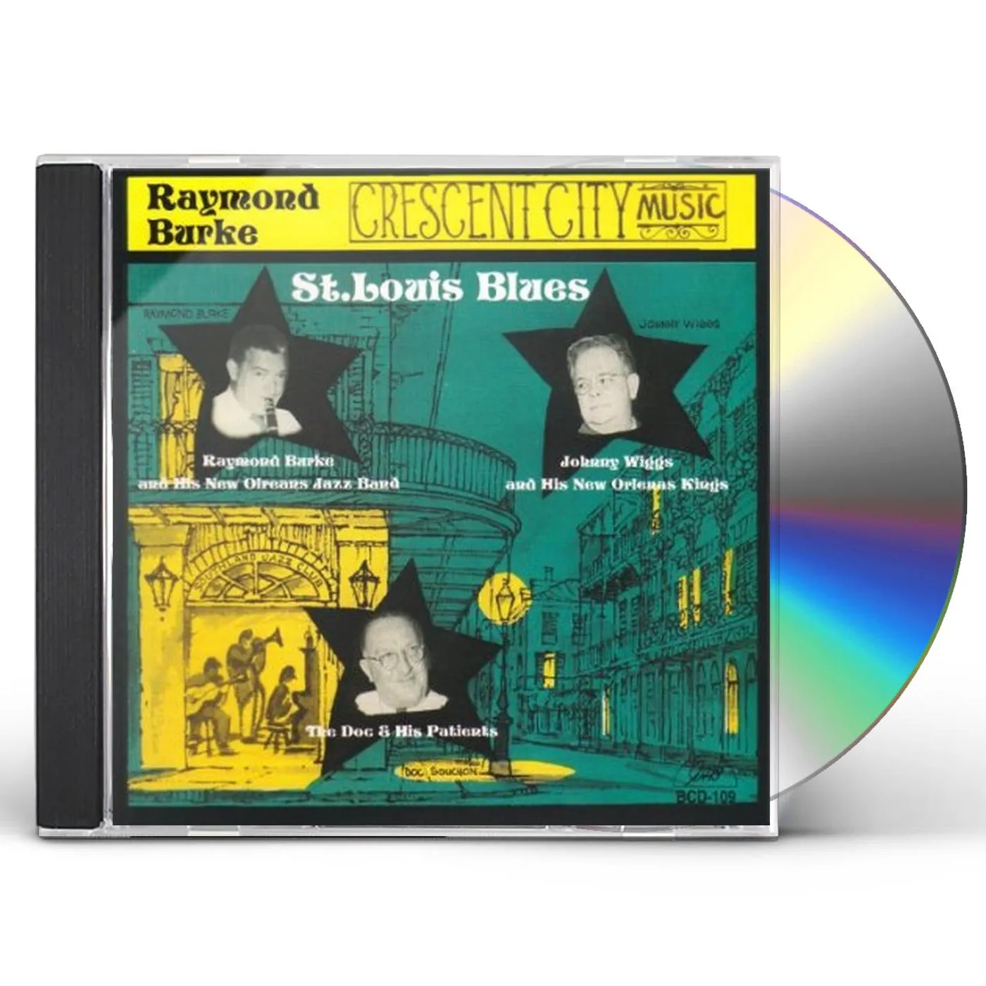 Raymond Burke CRESCENT CITY MUSIC: ST LOUIS BLUES CD