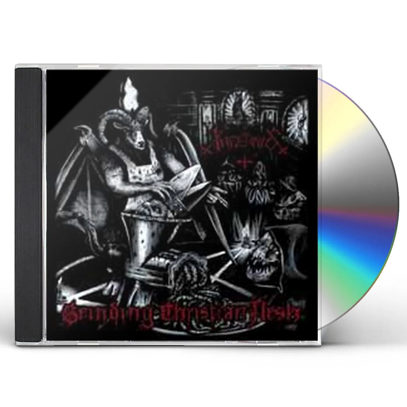 Infernus GRINDING CHRISTIAN FLESH CD