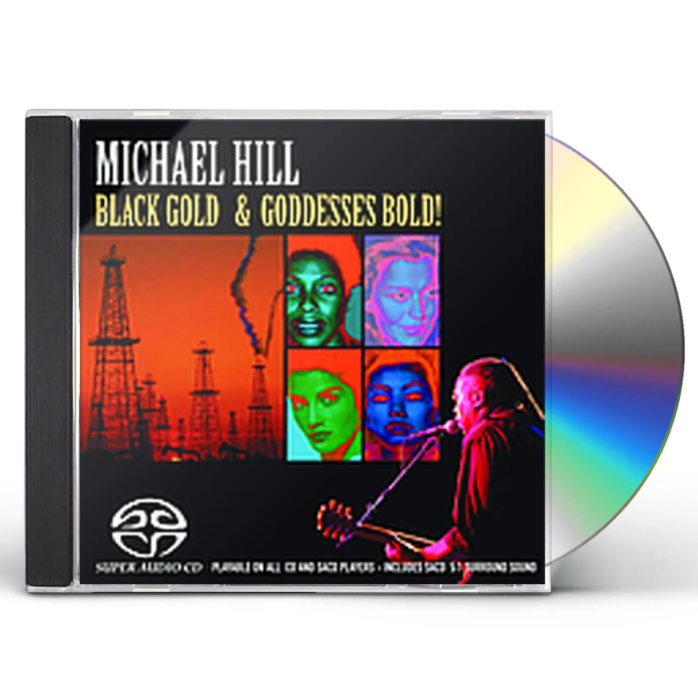 Michael Hill BLACK GOLD & GODDESSES BOLD CD