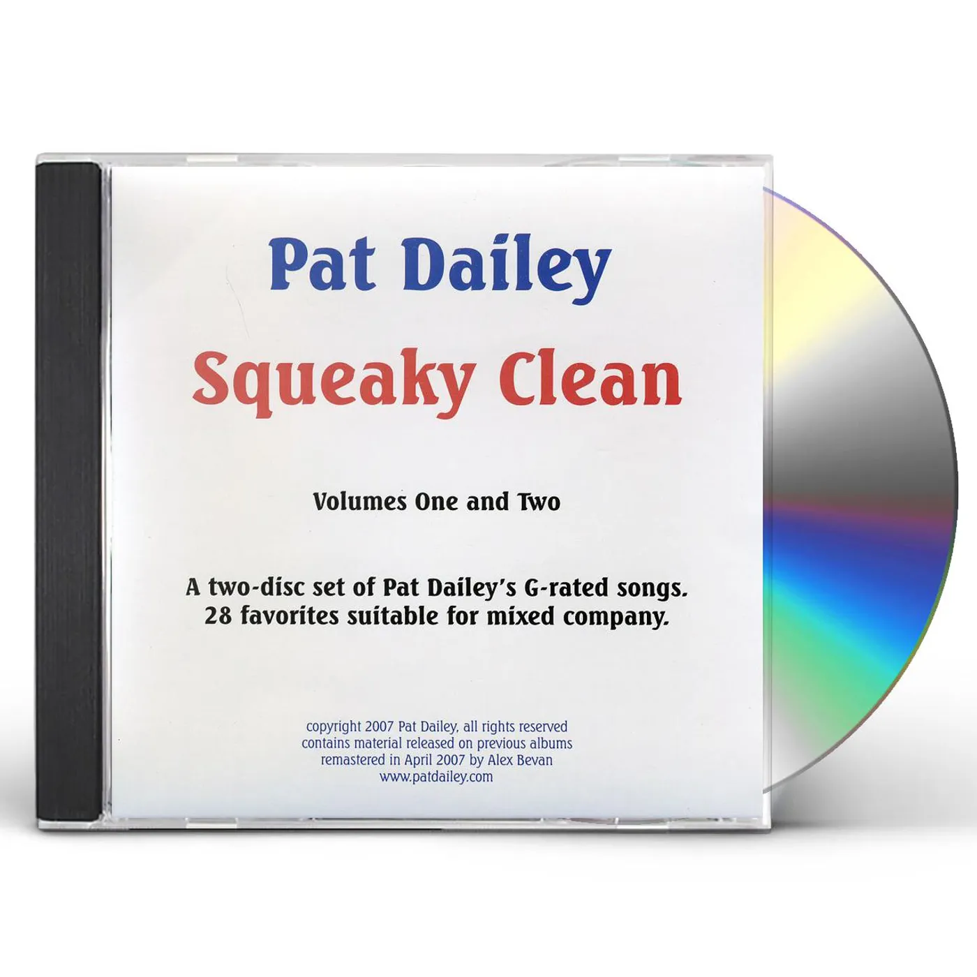 Pat Dailey SQUEAKY CLEAN CD