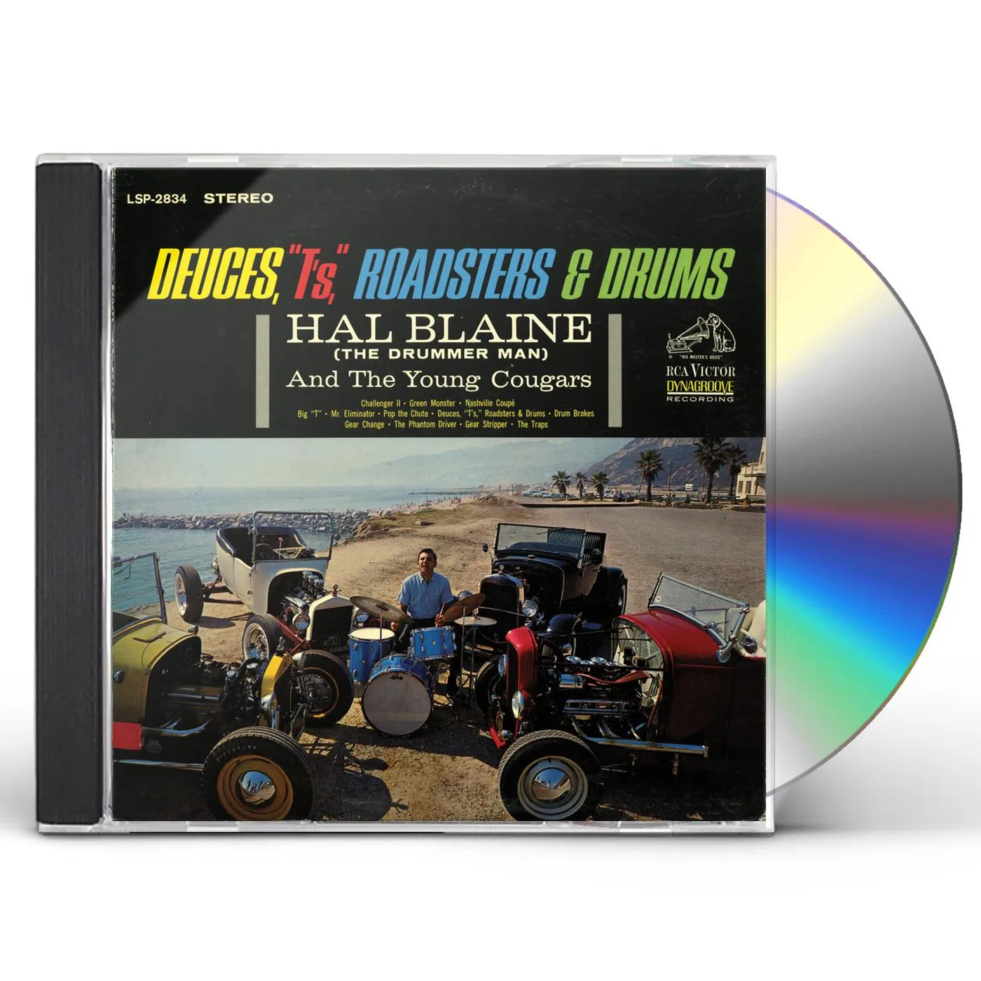 Hal Blaine DEUCES T'S ROADSTERS & DRUMS CD