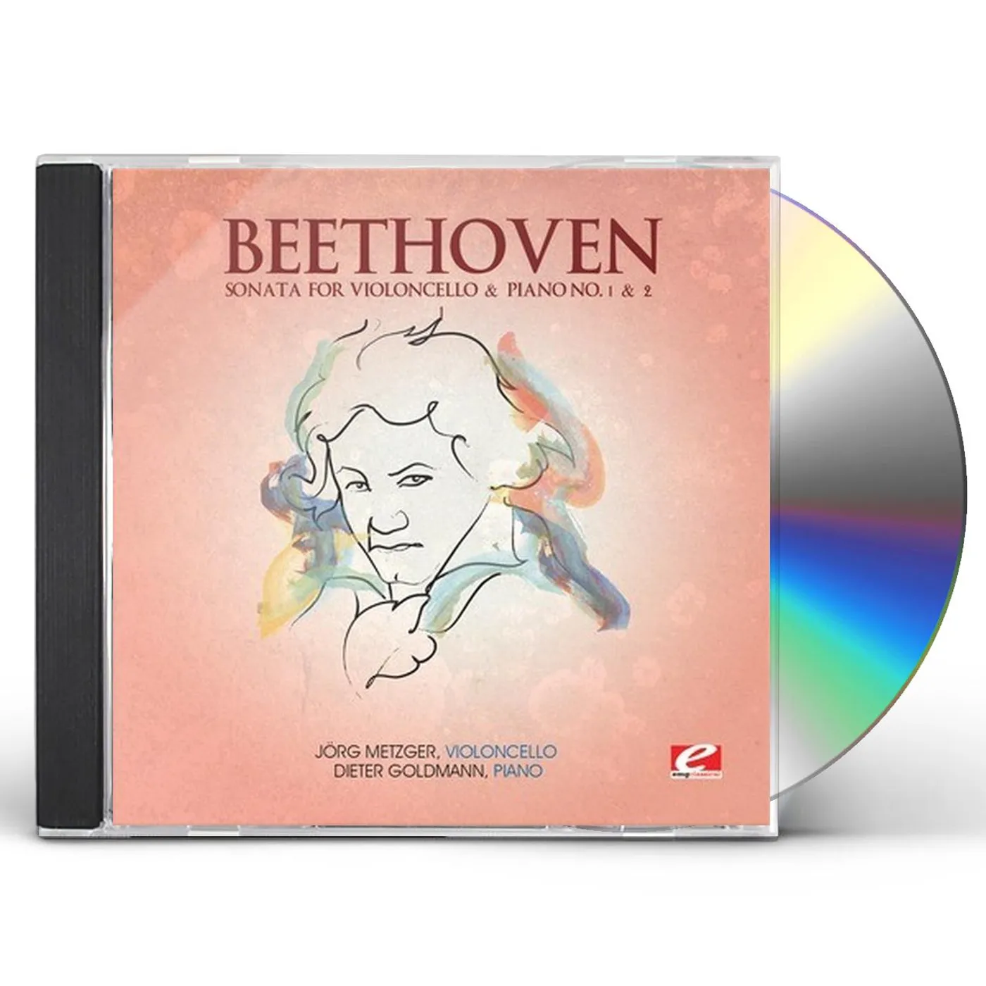 Ludwig van Beethoven SONATA FOR VIOLONCELLO & PIANO 1 & 2 CD
