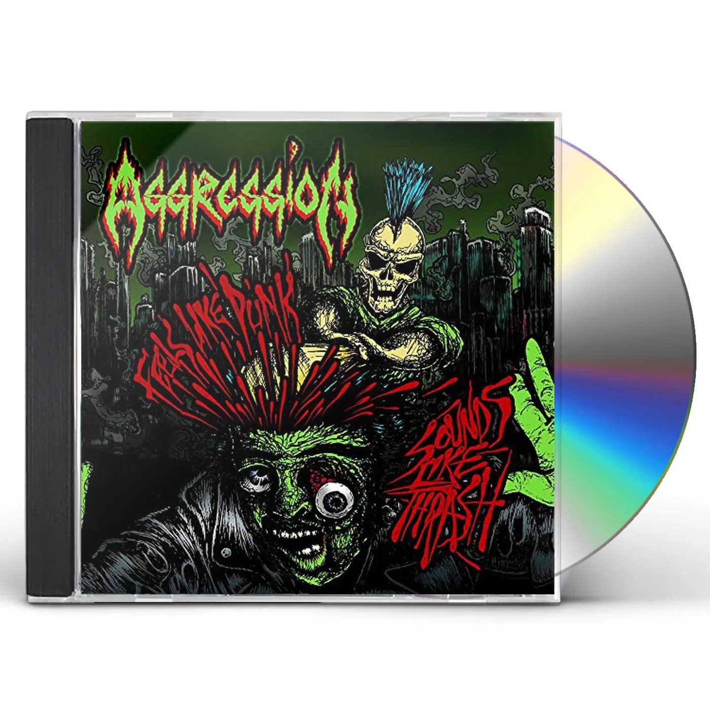 Aggression FEELS LIKE PUNK, SOUNDS LIKE THRASH CD