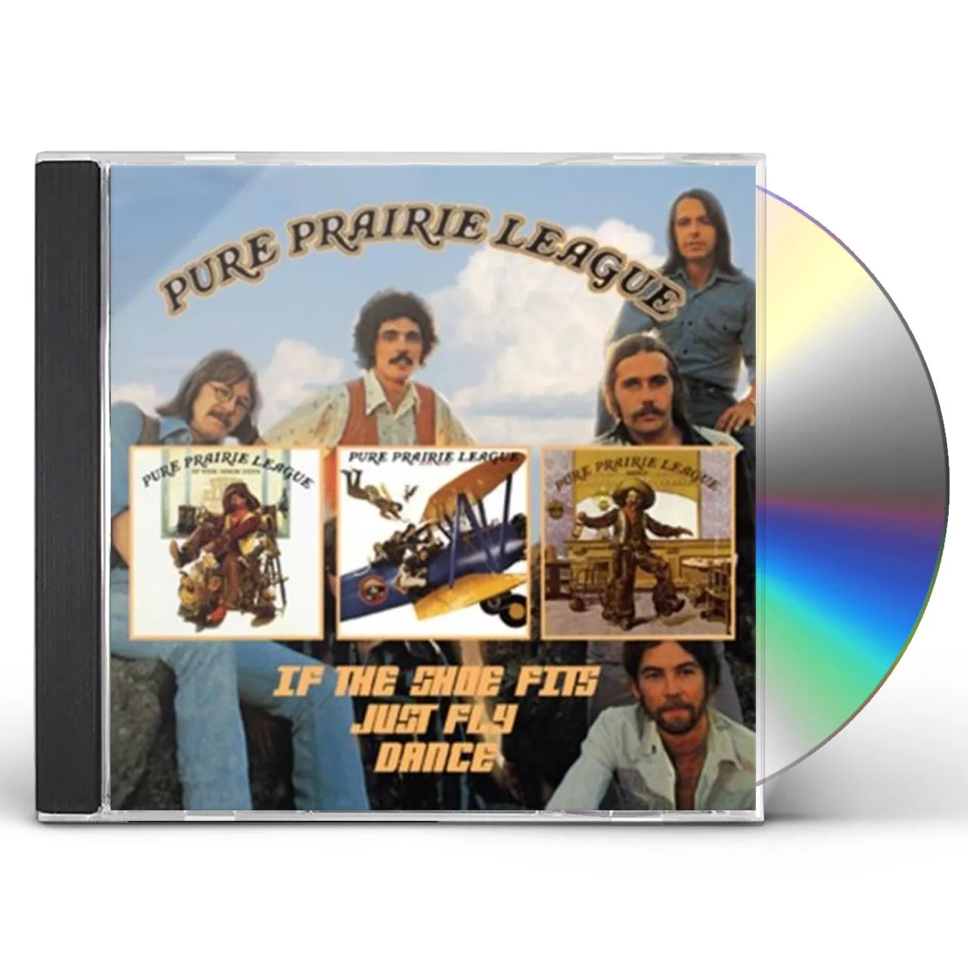 Pure Prairie League IF THE SHOE FITS / JUST FLY / DANCE CD