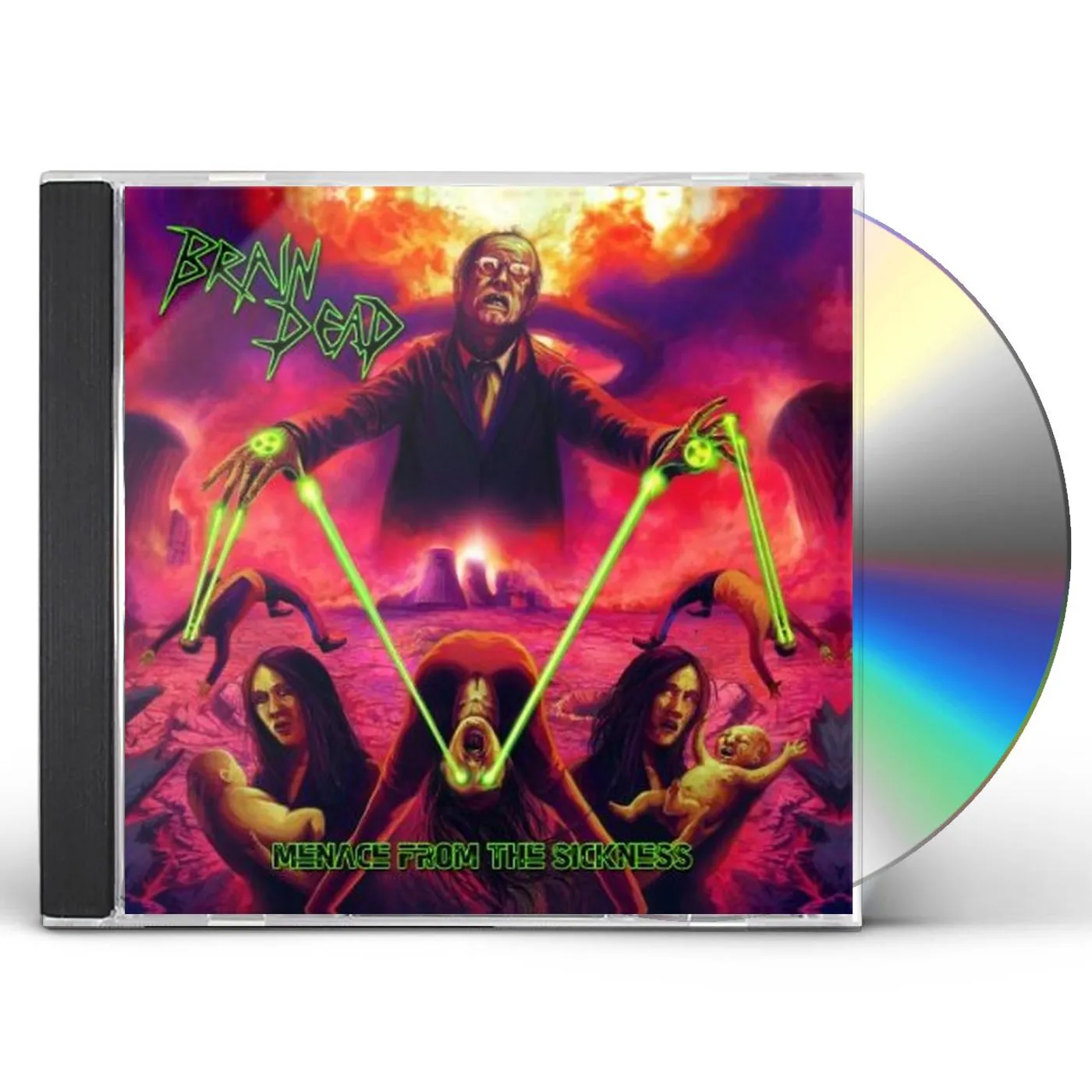 Brain Dead MENACE FROM THE SICKNESS CD