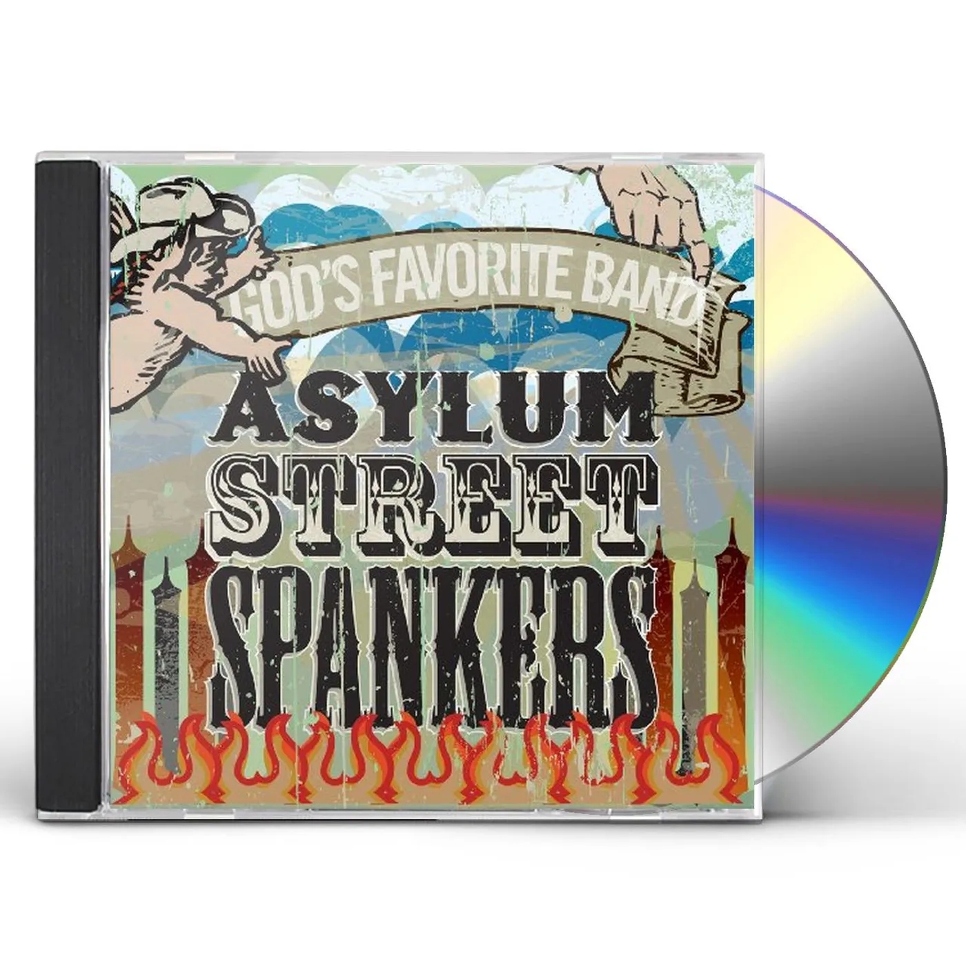 Asylum Street Spankers GOD'S FAVORITE BAND CD