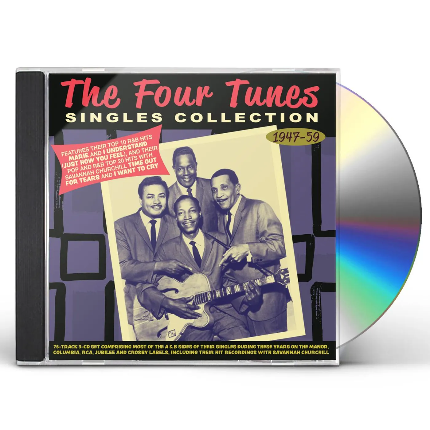 The Four Tunes SINGLES COLLECTION 1947-59 CD
