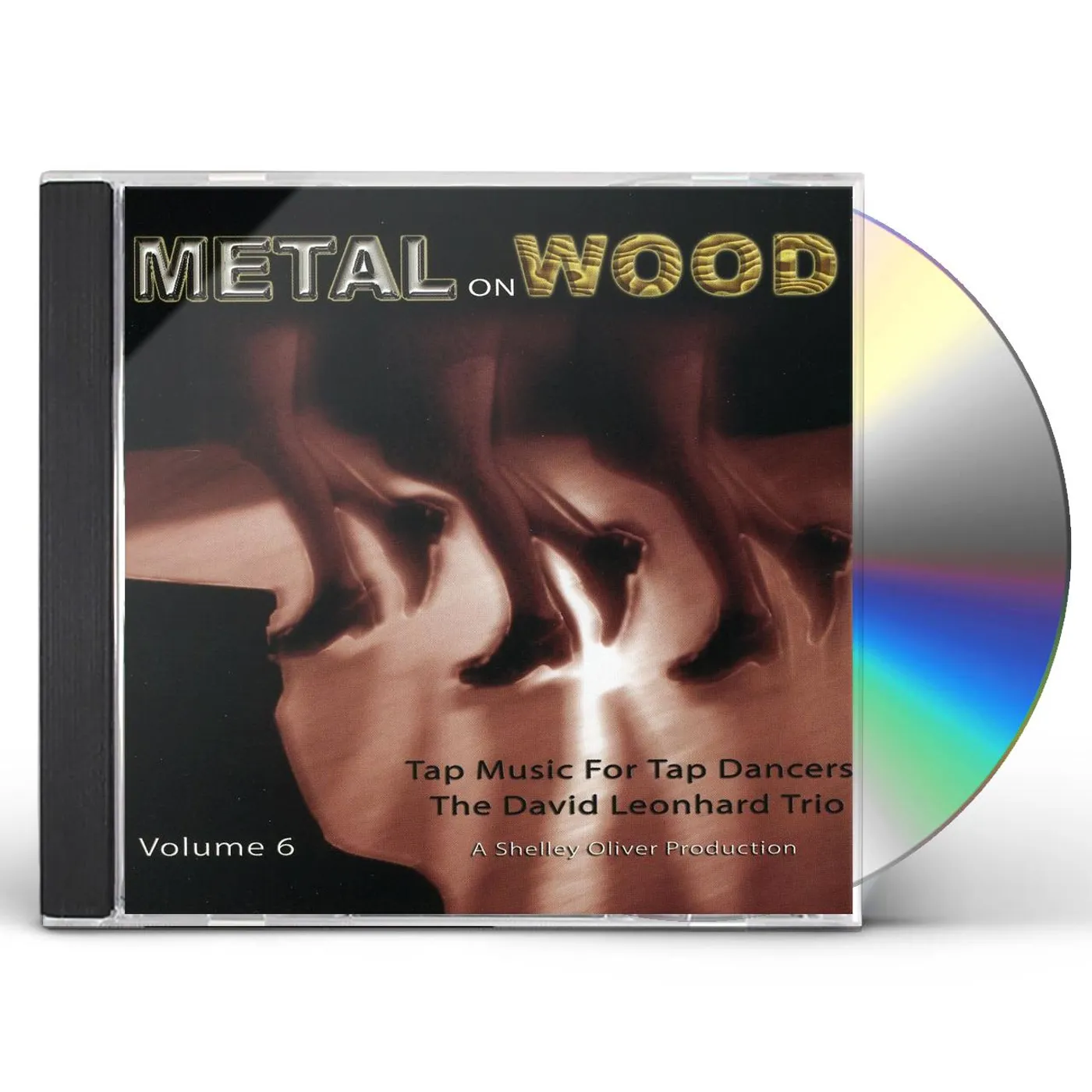 David Leonhardt TAP MUSIC FOR TAP DANCERS 6 METAL ON WOOD CD