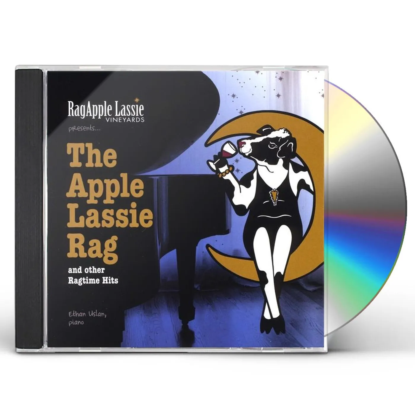 Ethan Uslan APPLE LASSIE RAG & OTHER RAGTIME HITS CD