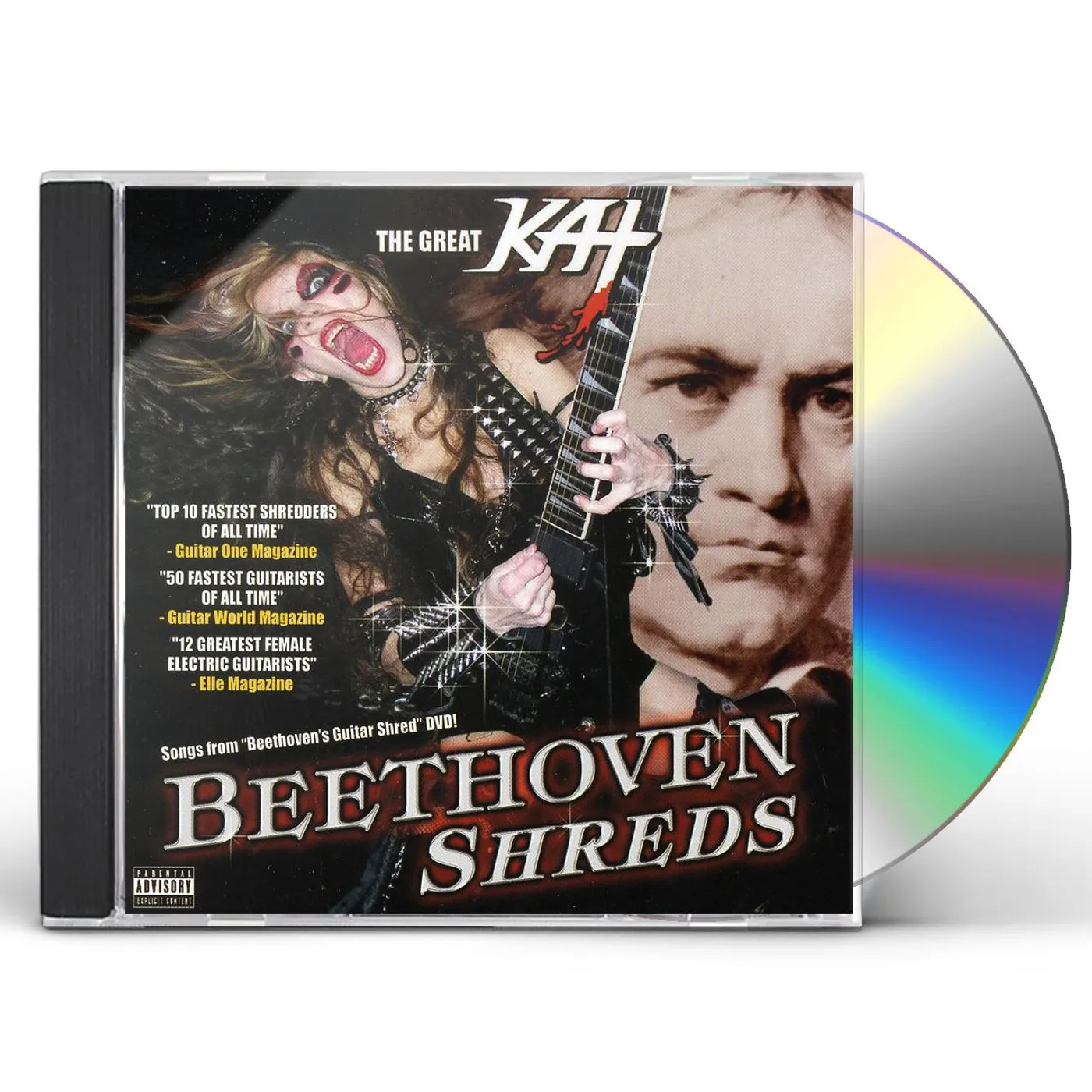 Great Kat BEETHOVEN SHREDS CD