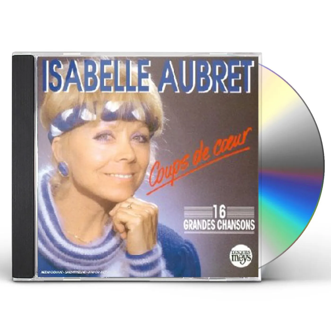 Isabelle Aubret COUPS DE COEUR: 16 GRANDES CHANSON CD