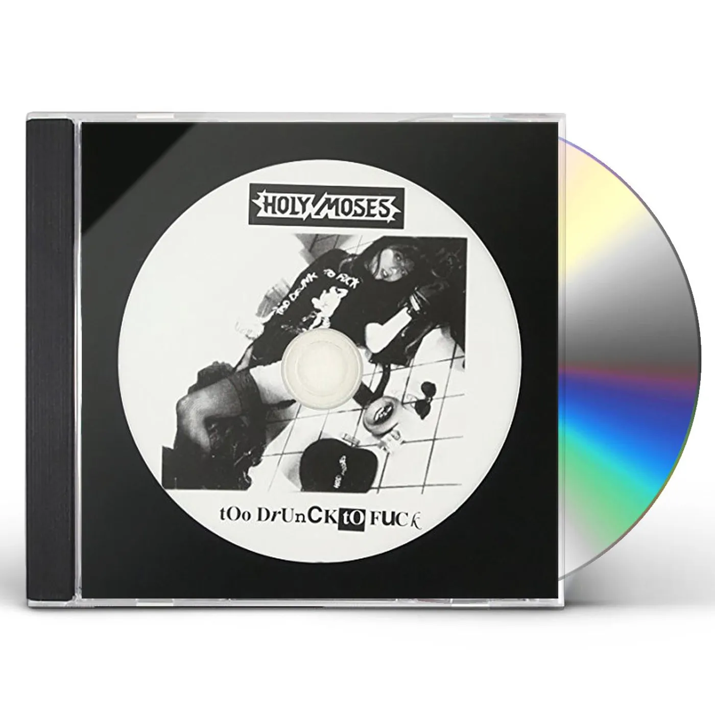 Holy Moses TOO DRUNK TO FUCK CD