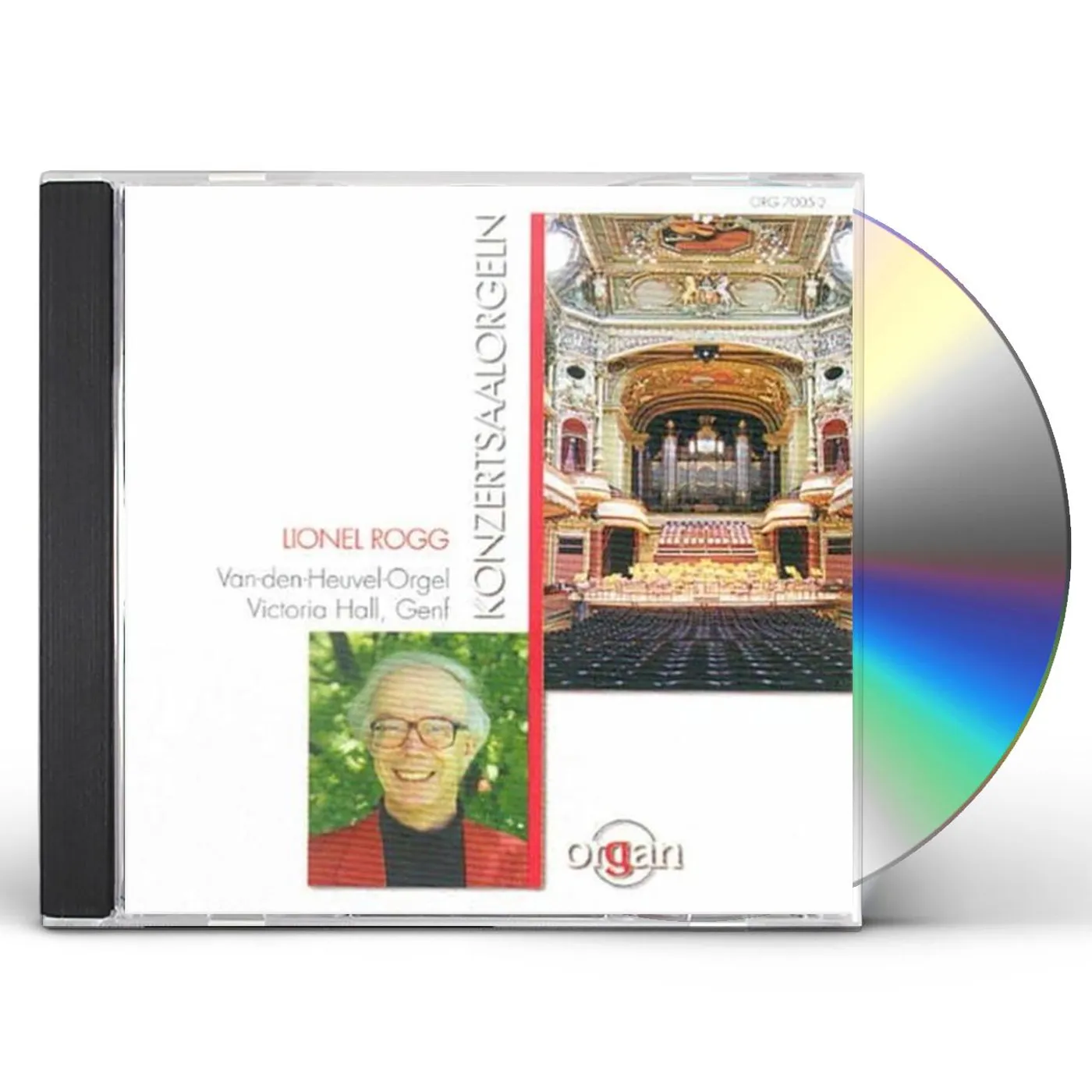 Lionel Rogg KONZERTSAAL-ORGELN CD