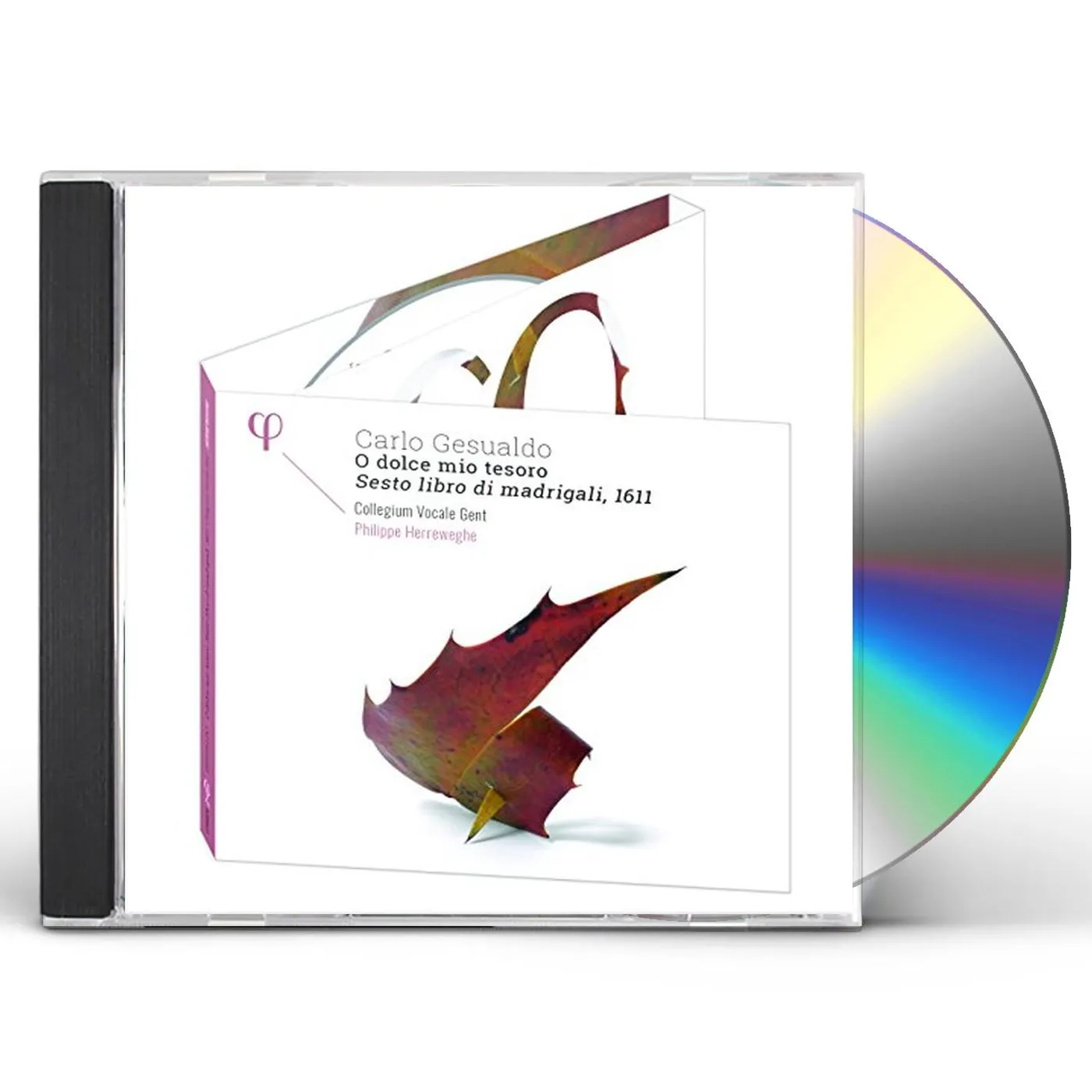 Gesualdo / Collegium Vocale Gent / Herreweghe CARLO GESUALDO: O DOLCE MIO TESORO CD