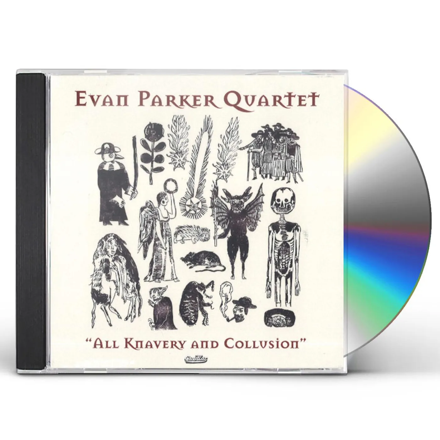 Evan Parker Quartet ALL KNAVERY & COLLUSION CD