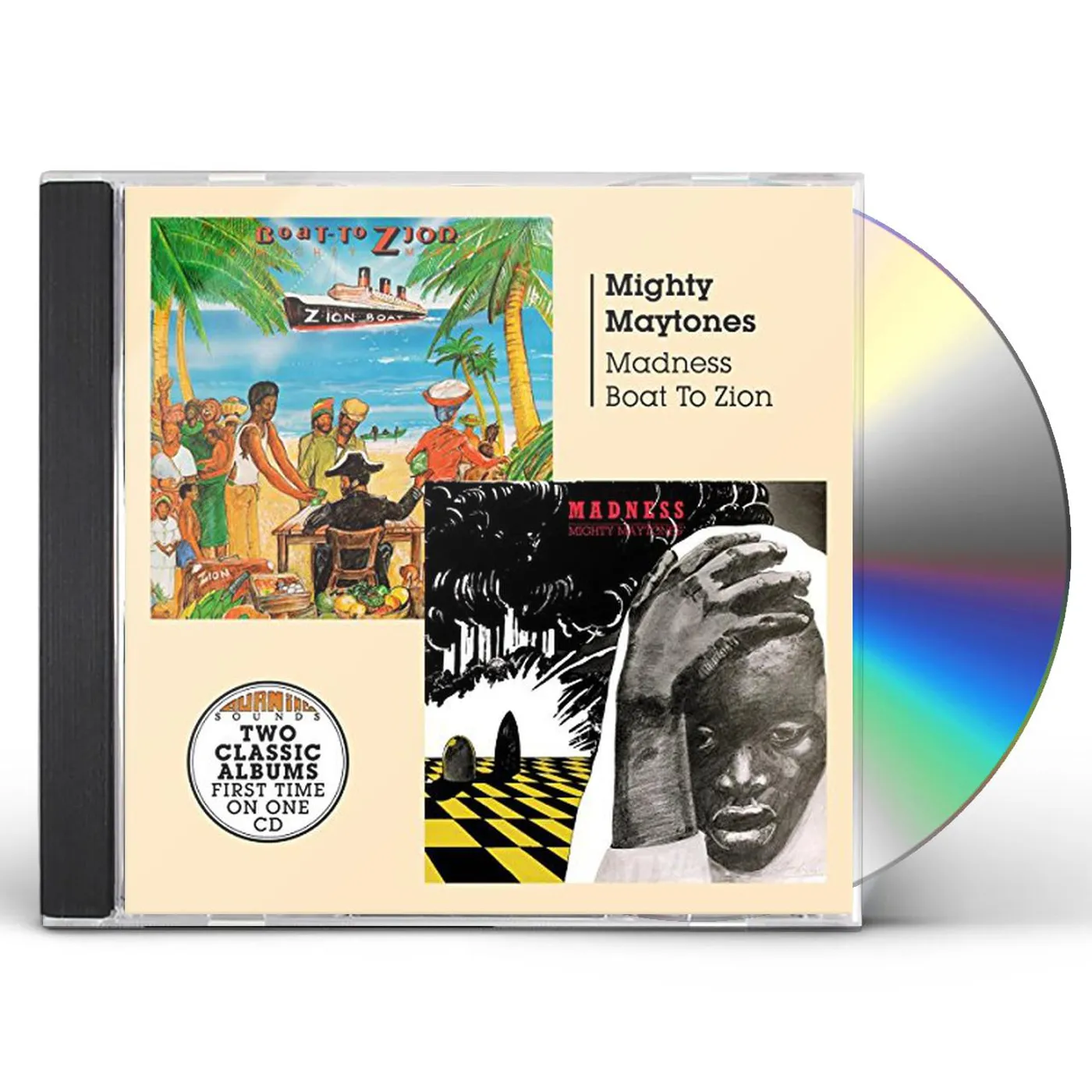 Mighty Maytones MADNESS / BOAT TO ZION CD