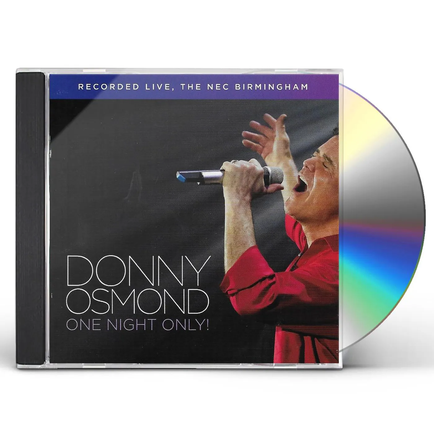 Donny Osmond ONE NIGHT ONLY LIVE IN BIRMINGHAM CD