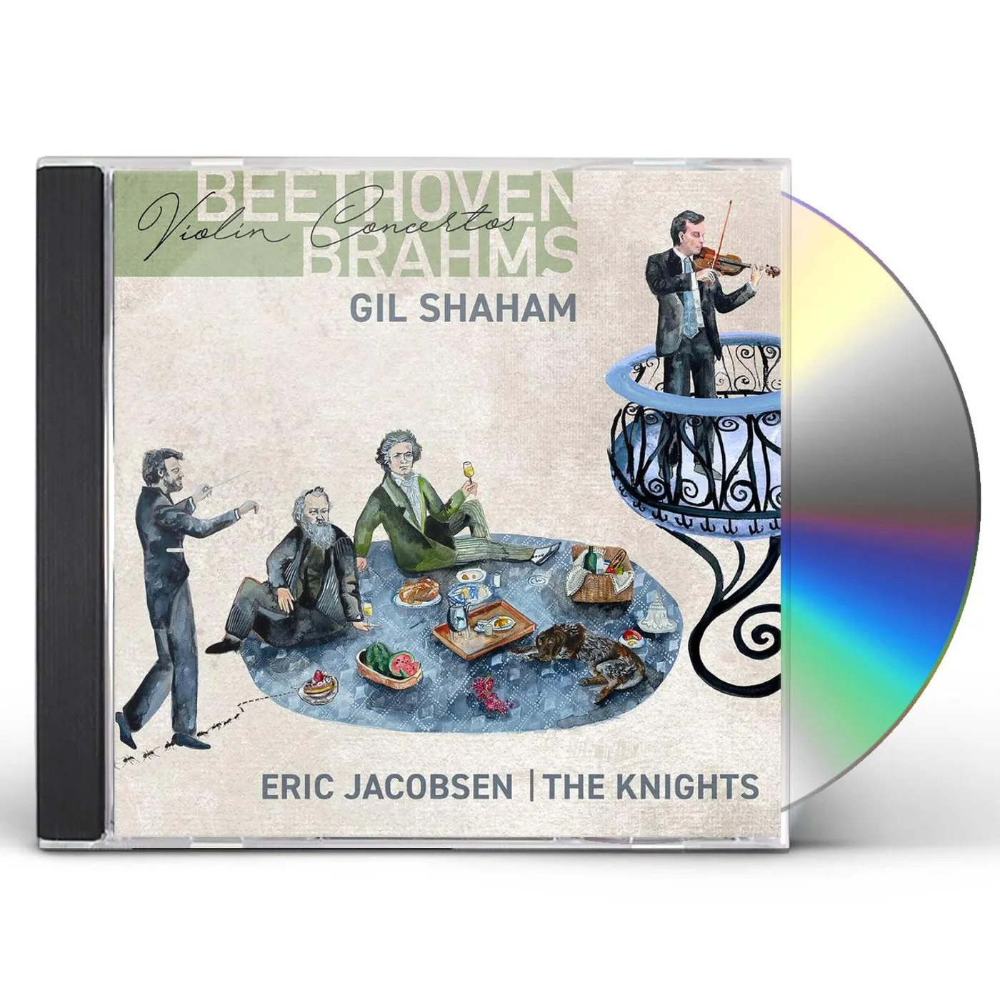 Gil Shaham BEETHOVEN & BRAHMS: VIOLIN CONCERTOS CD