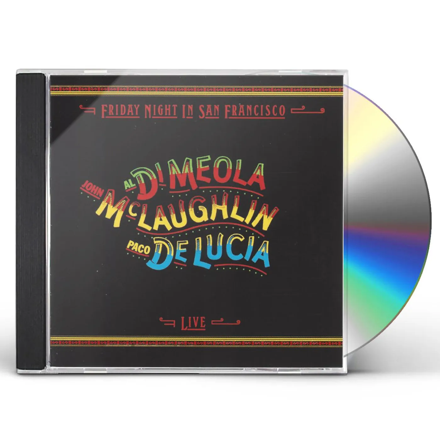 John Mclaughlin / Al Di Meola / Paco De Lucia FRIDAY NIGHT IN SAN FRANCISCO CD